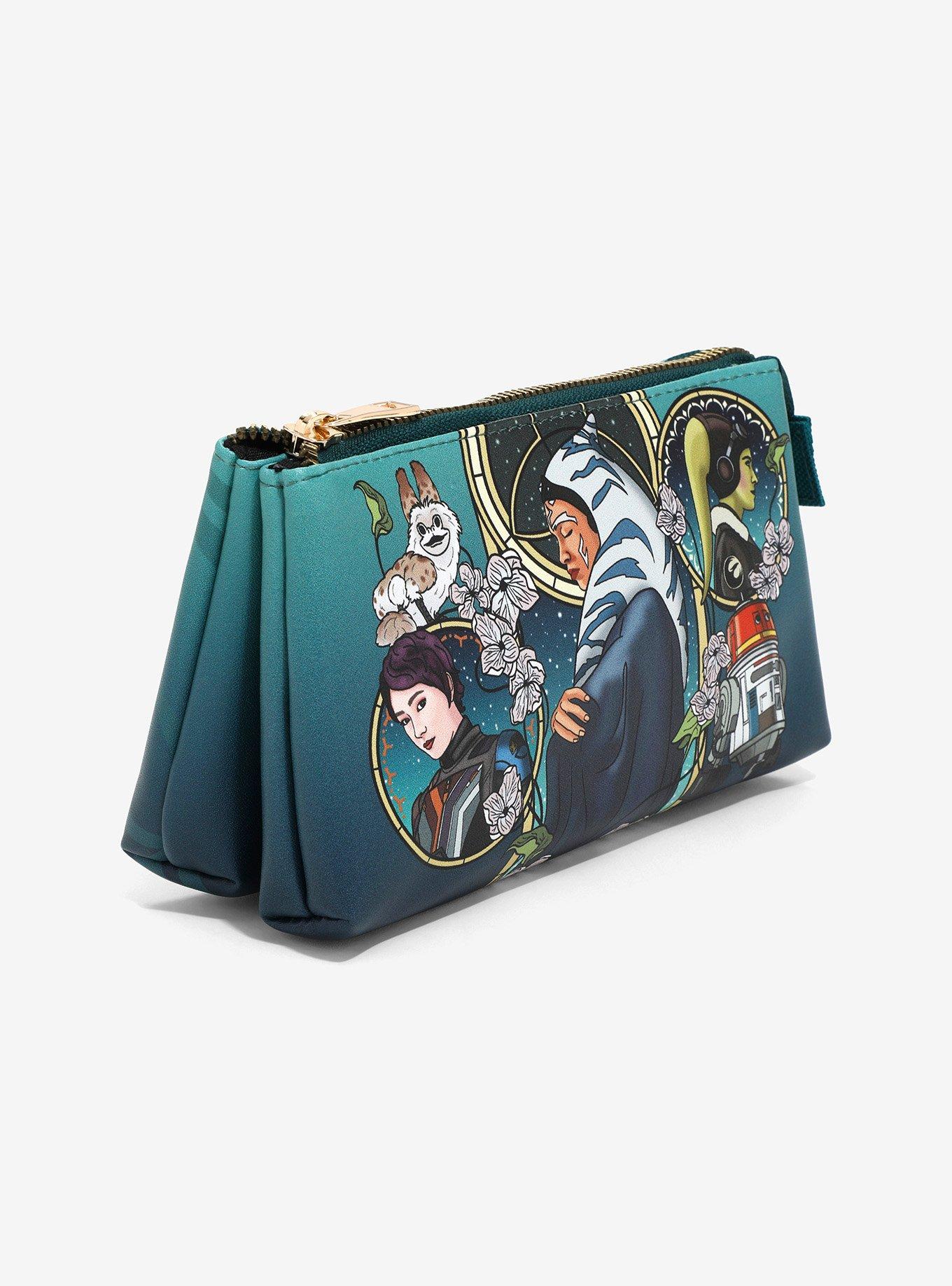 Star Wars Ahsoka Group Portrait Cosmetic Bag - BoxLunch Exclusive, , alternate