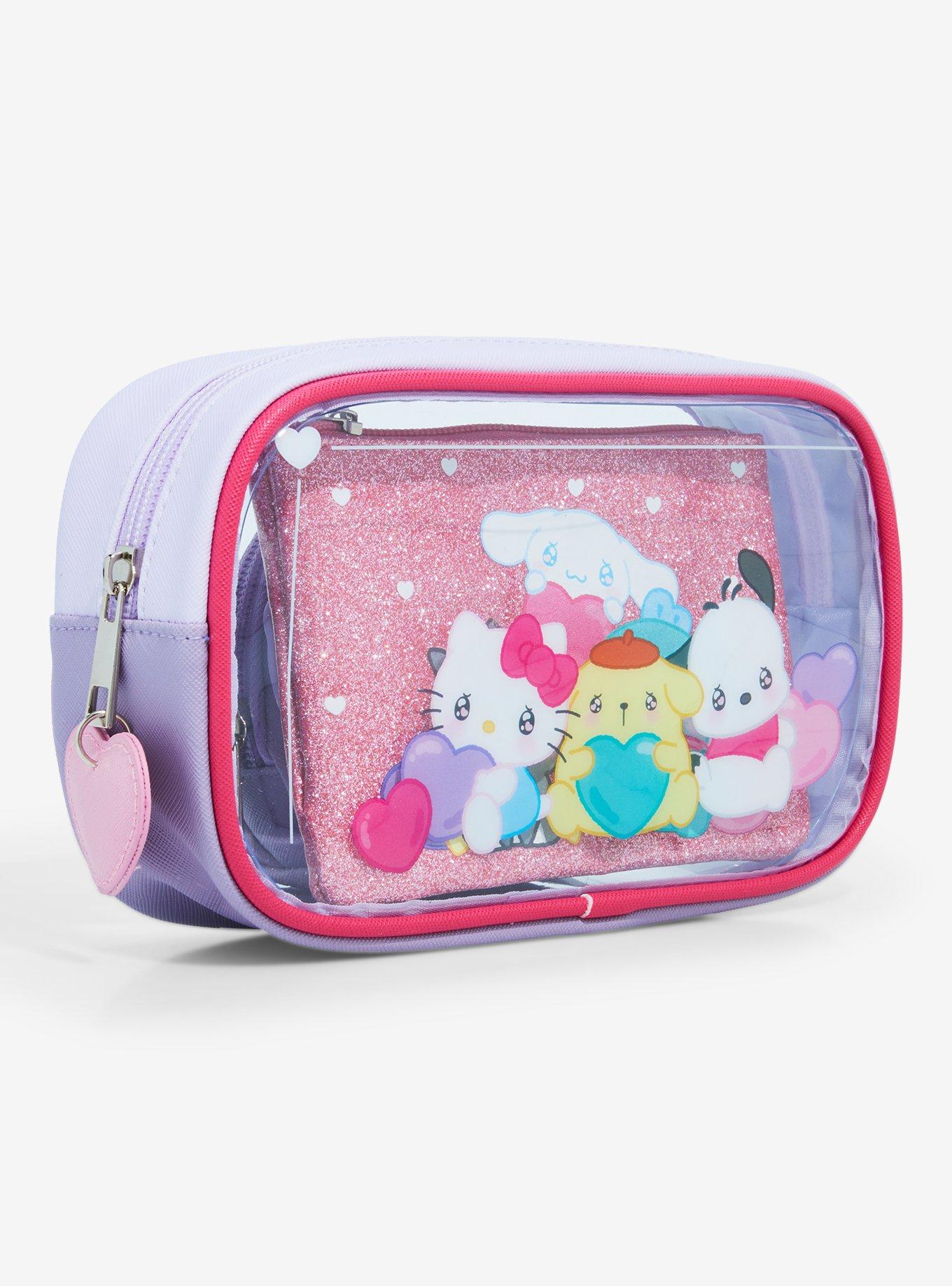 Sanrio Hello Kitty and Friends Emo Kyun Makeup Bag Set &mdash; BoxLunch Exclusive, , alternate