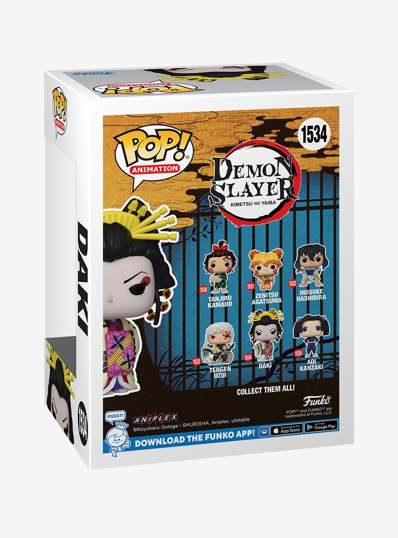 Funko Demon Slayer: Kimetsu No Yaiba Pop! Animation Daki Vinyl Figure, , alternate