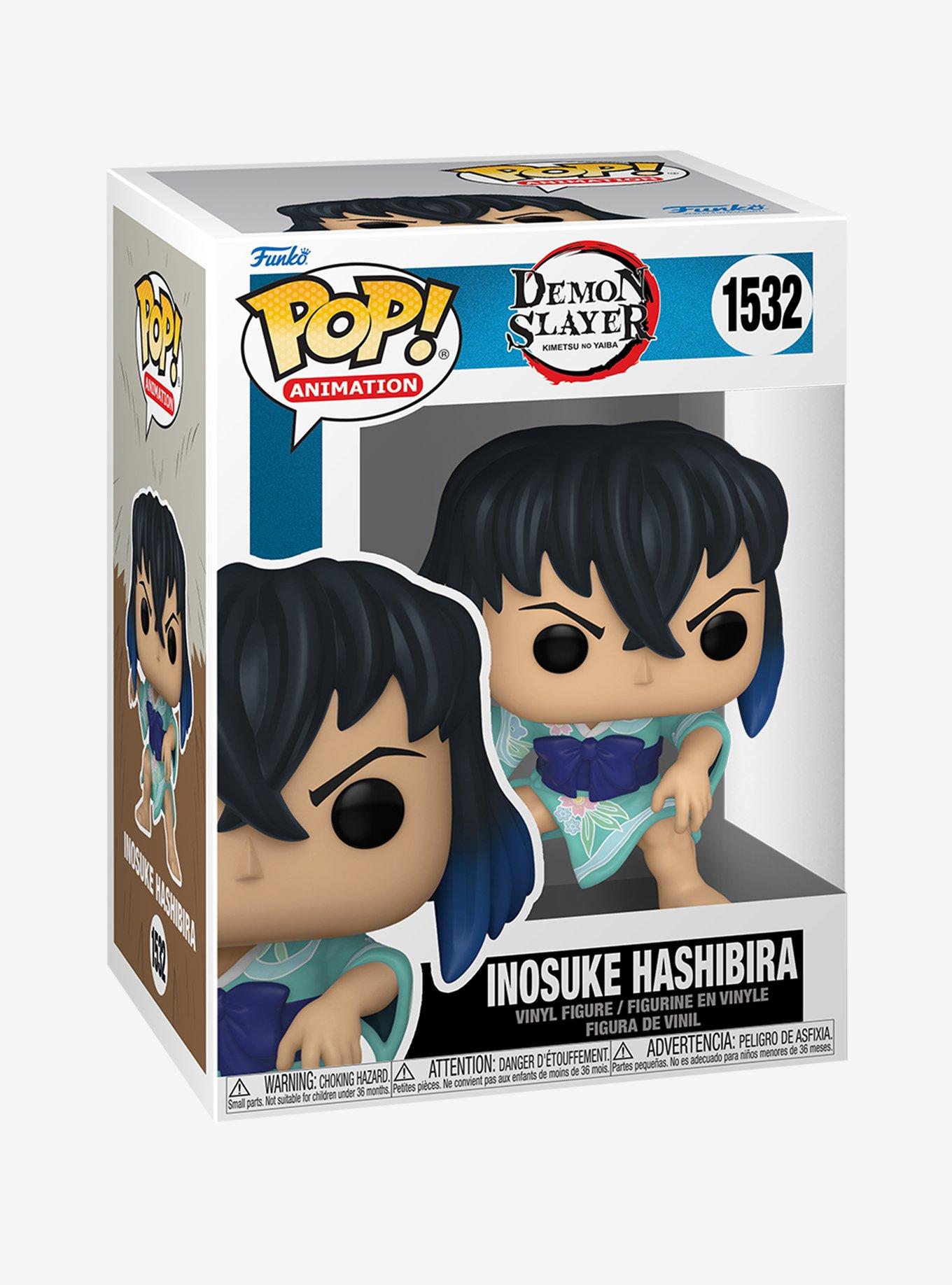 Funko Demon Slayer: Kimetsu No Yaiba Pop! Animation Inosuke Hashibira Vinyl Figure, , alternate