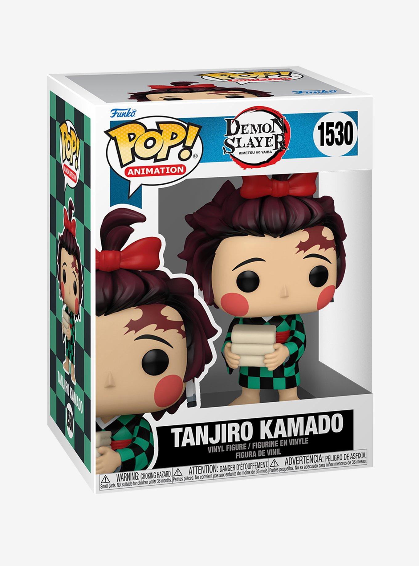 Funko Demon Slayer: Kimetsu No Yaiba Pop! Animation Tanjiro Kamado Vinyl Figure, , alternate