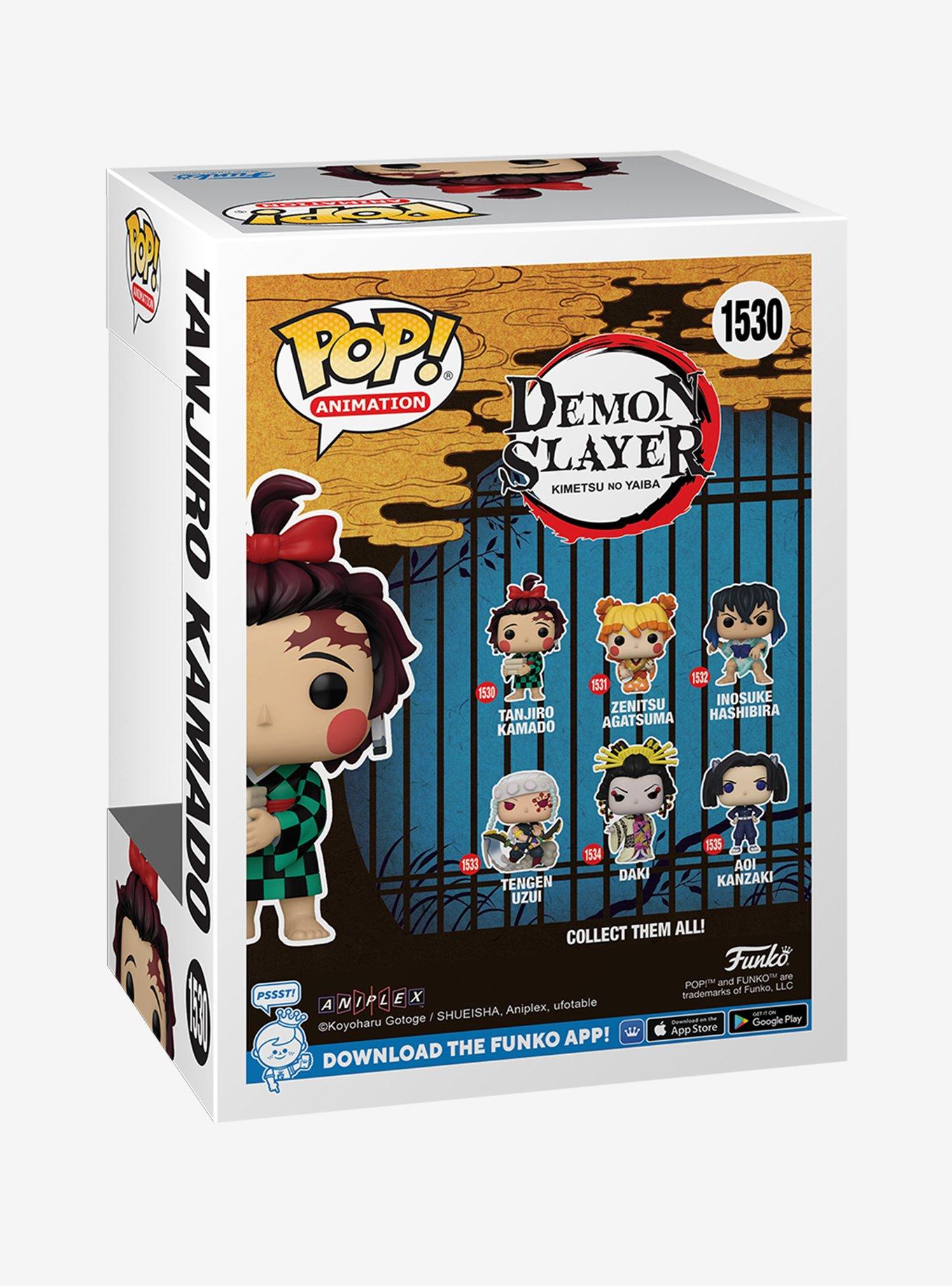 Funko Demon Slayer: Kimetsu No Yaiba Pop! Animation Tanjiro Kamado Vinyl Figure, , alternate