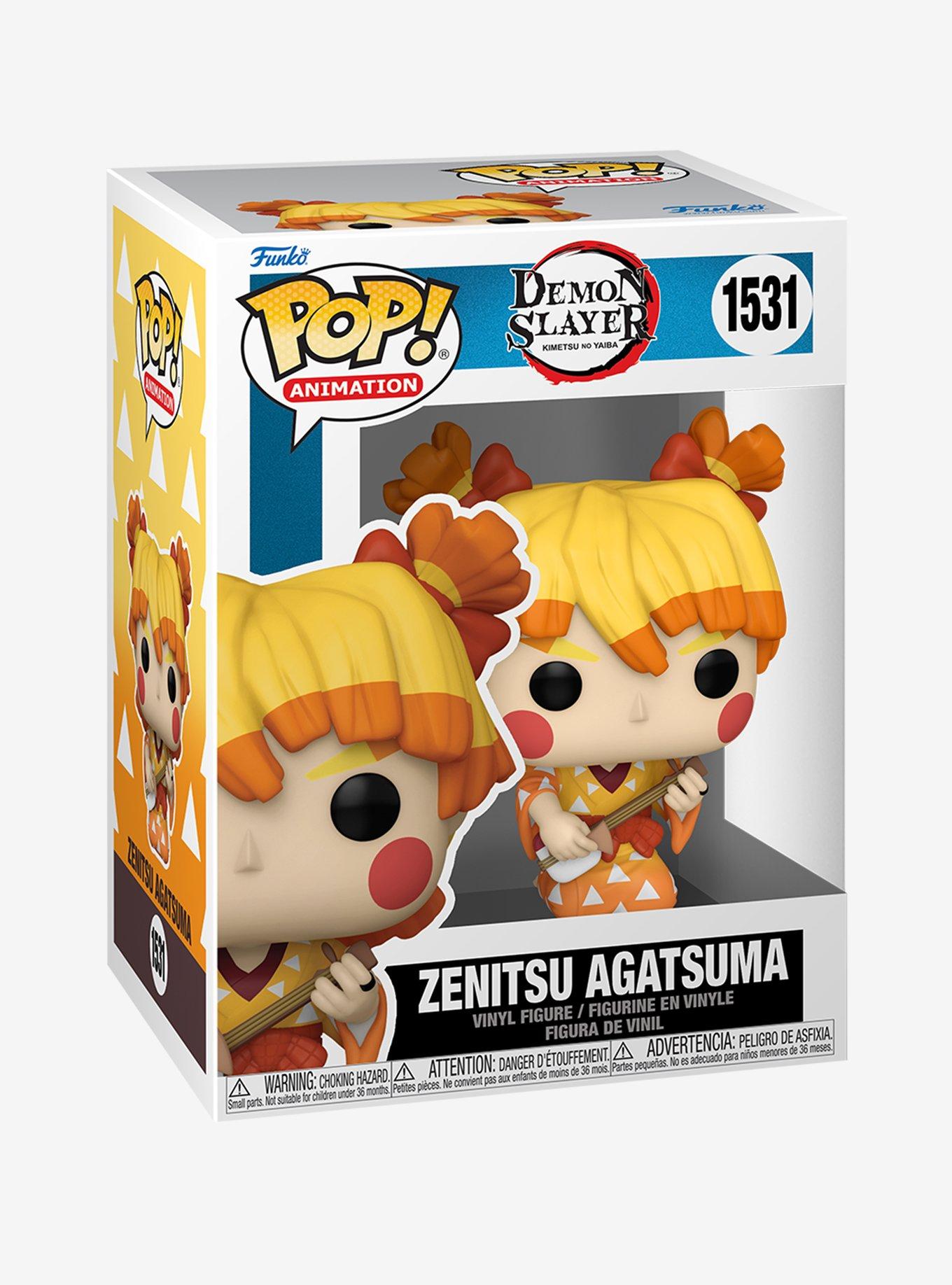 Funko Demon Slayer: Kimetsu No Yaiba Pop! Animation Zenitsu Agatsuma Vinyl Figure, , alternate