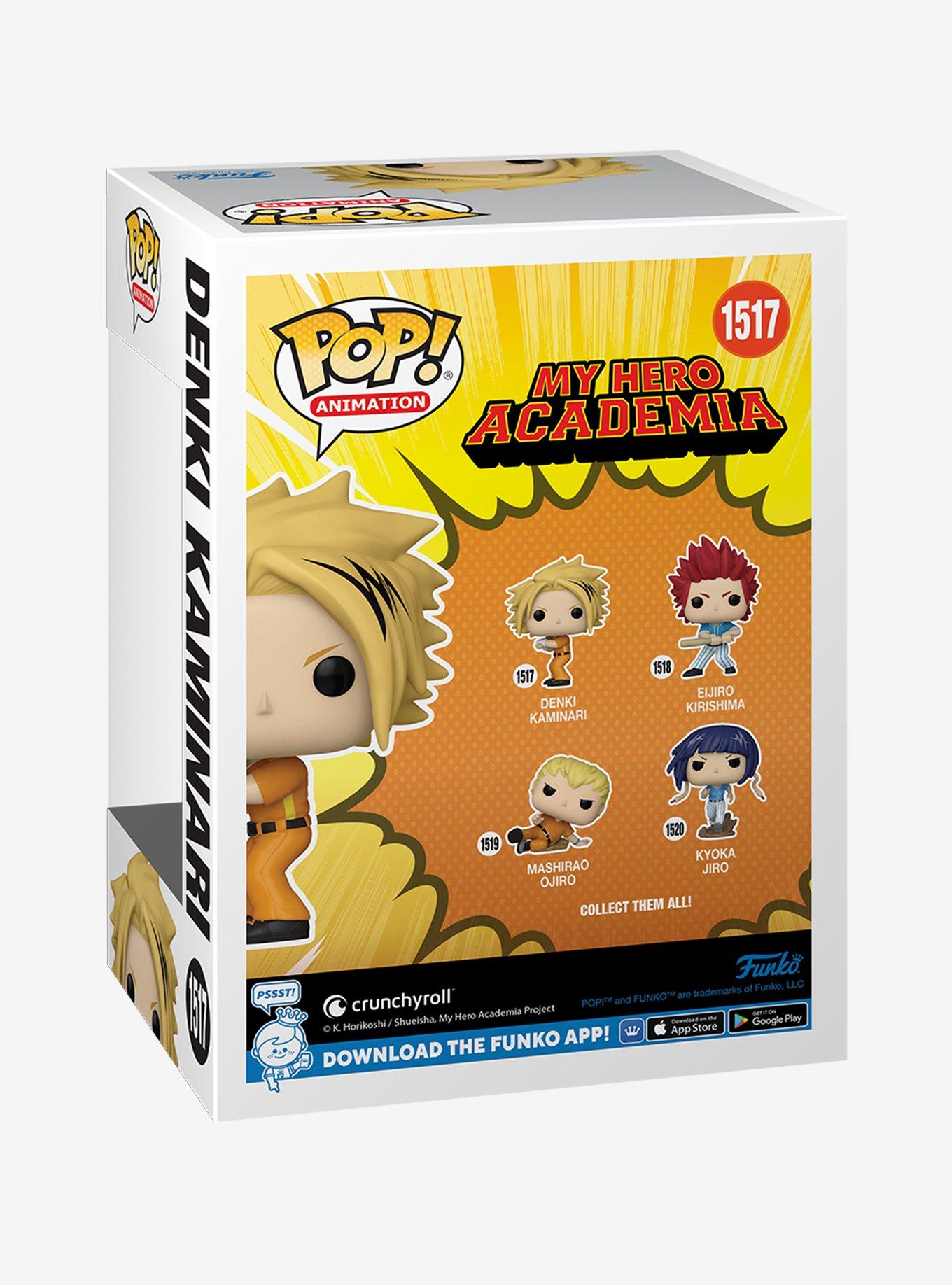 Funko My Hero Academia Pop! Animation Denki Kaminari Vinyl Figure, , alternate