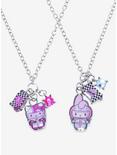 Hello Kitty & My Melody Racer Best Friend Necklace Set, , alternate