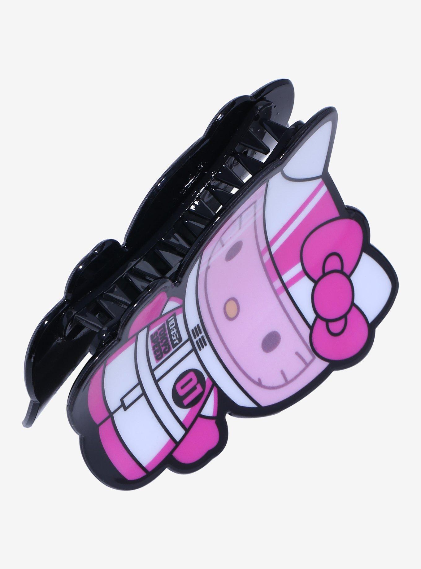 Hello Kitty Racing Outfit Claw Hair Clip, , hi-res