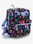 Loungefly Disney The Little Mermaid 35th Anniversary Under the Sea Allover Print Mini Backpack, , alternate