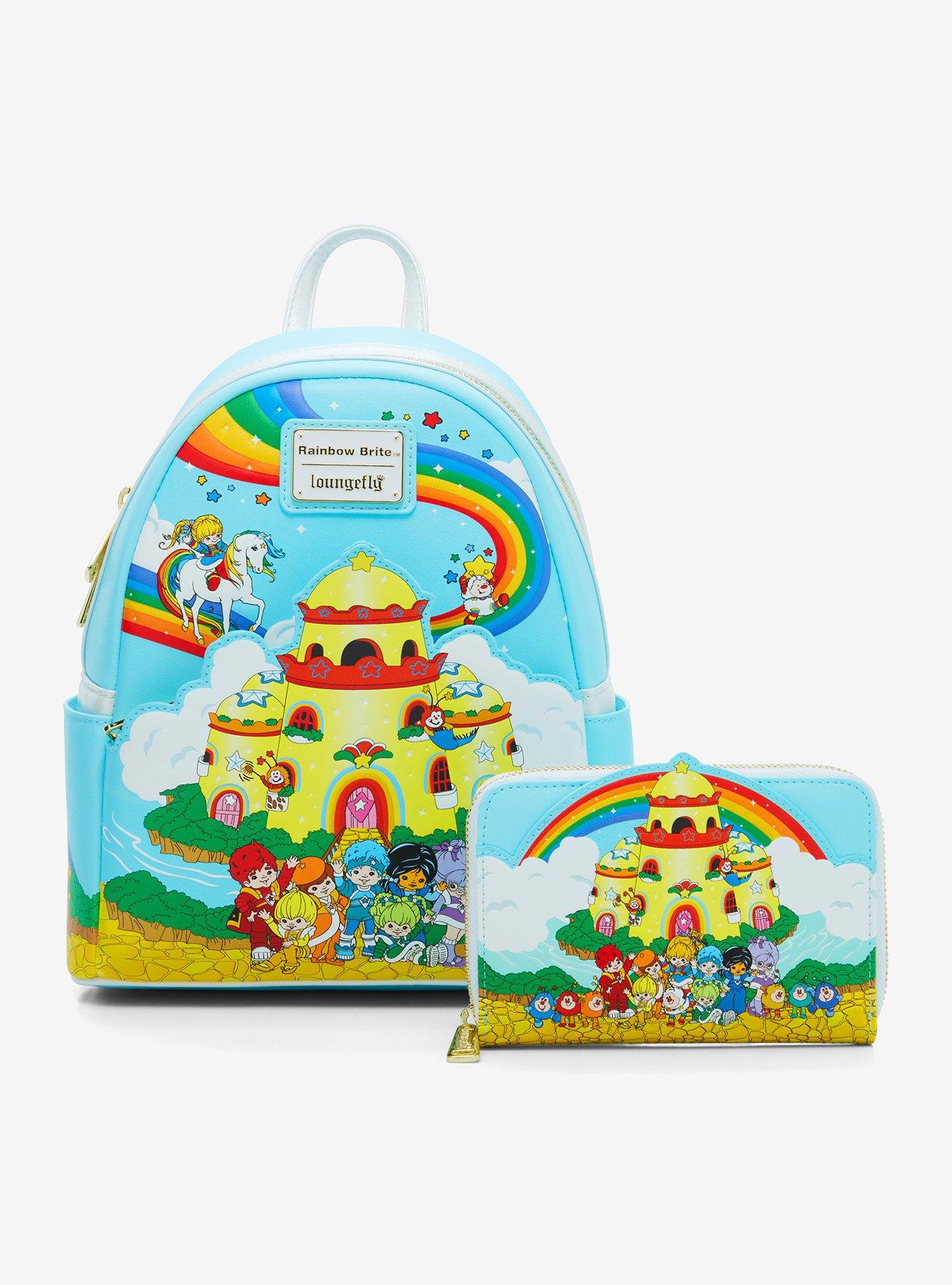 Loungefly Rainbow Brite Castle Zip Wallet, , alternate