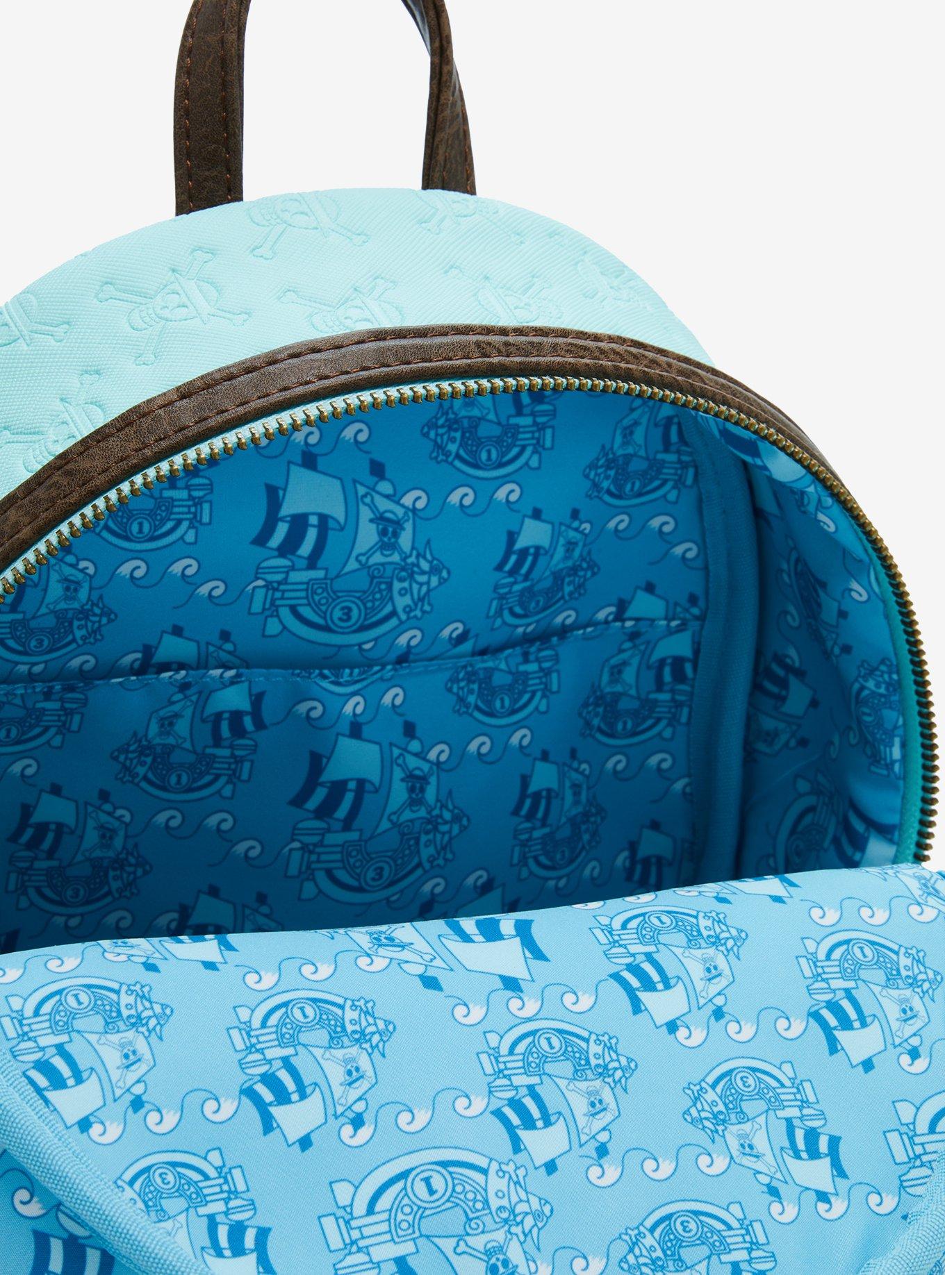 Loungefly One Piece Luffy and Crew Map Mini Backpack, , alternate