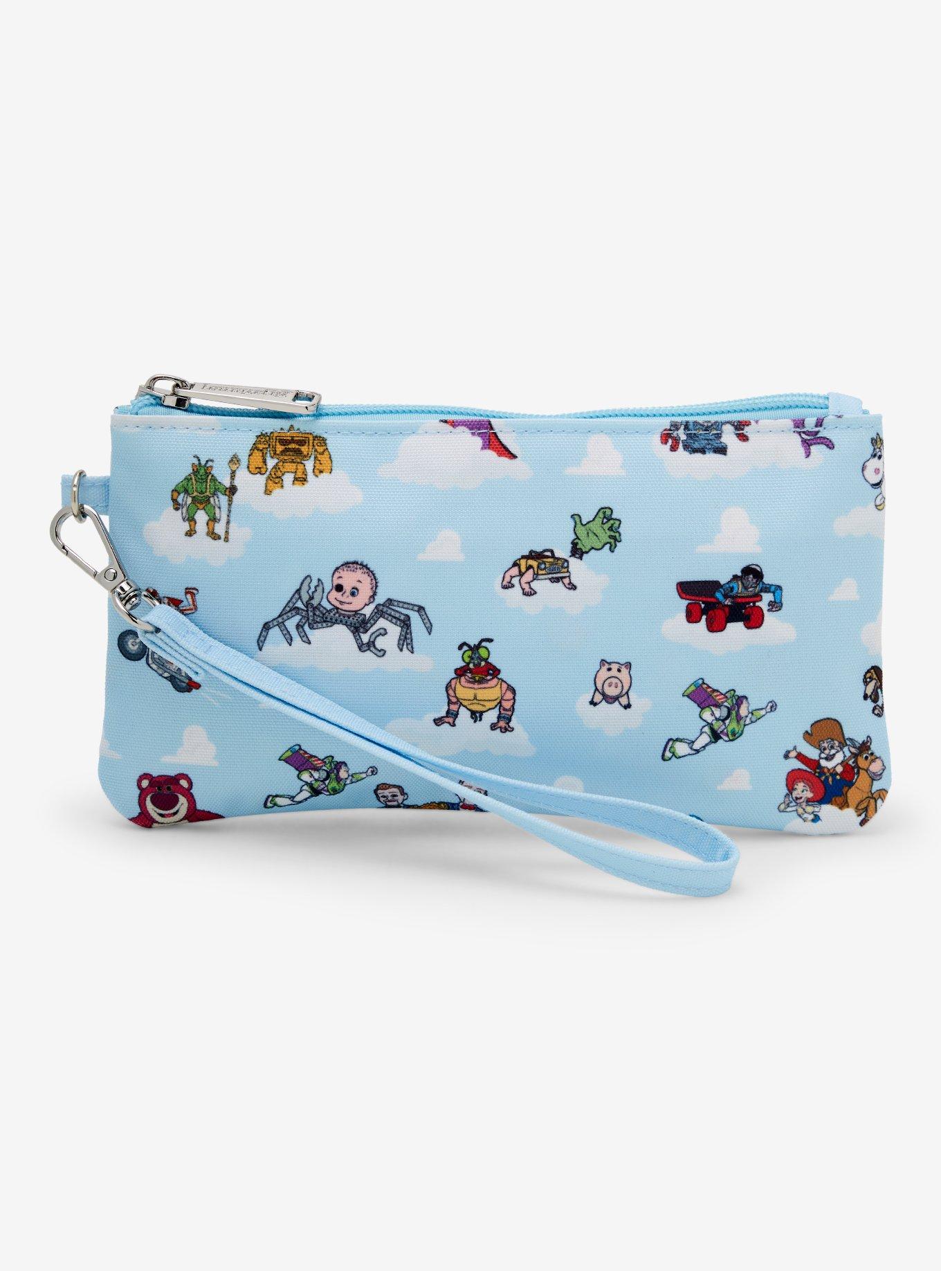 Loungefly Disney Pixar Toy Story Characters Allover Print Nylon Wristlet, , alternate