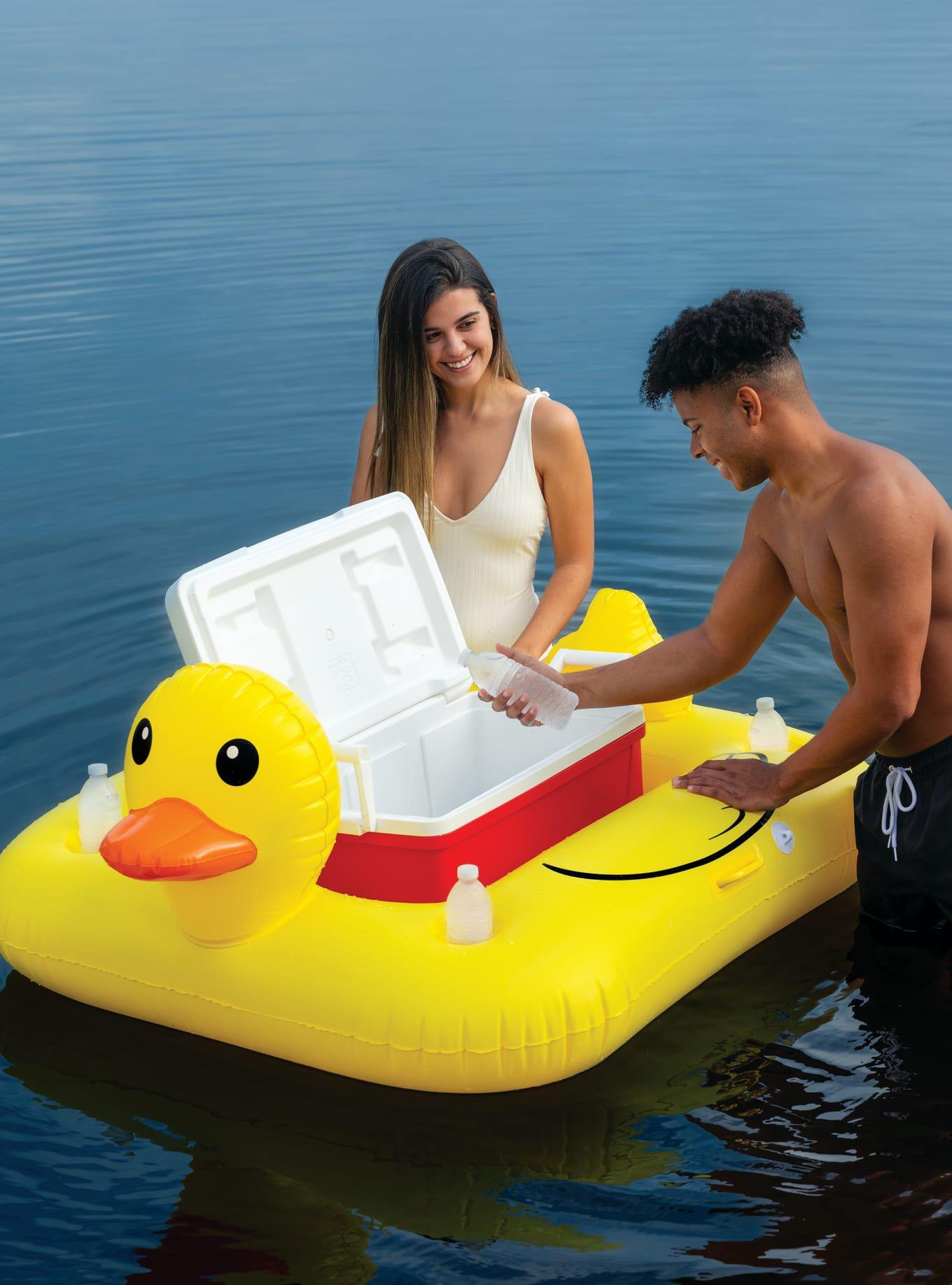 Rubber Duck Beverage Cooler Float, , alternate