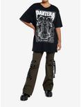 Pantera Official Live: 101 Proof Girls Oversized T-Shirt, BLACK, alternate