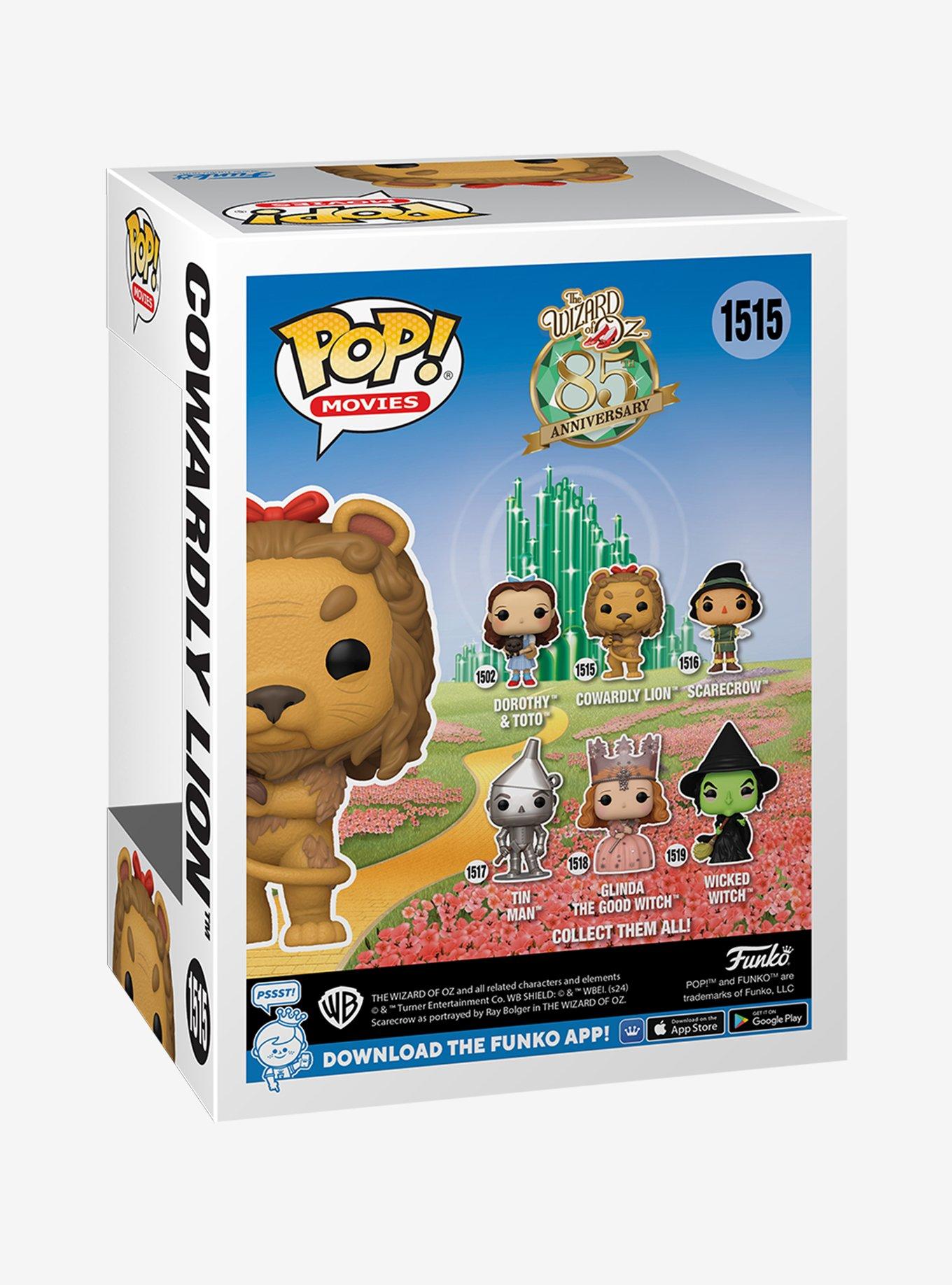 Funko The Wizard Of Oz Pop! Movies Cowardly Lion Vinyl Figure, , alternate