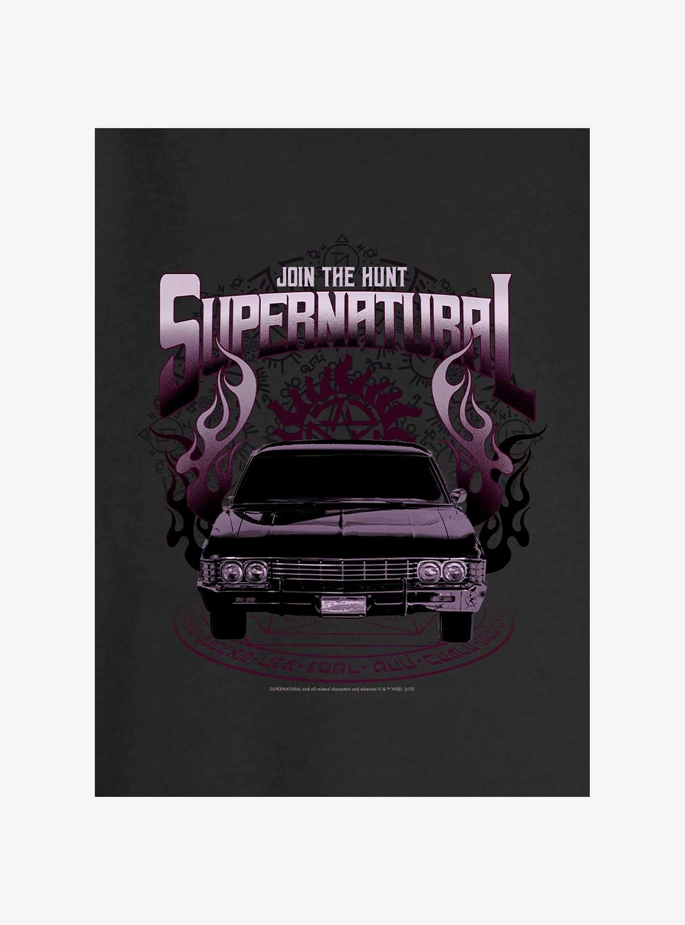 Supernatural Join The Hunt Girls Slouchy Sweatshirt, , hi-res