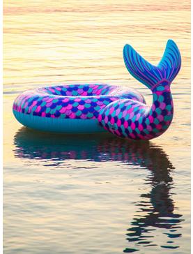 Giant Mermaid Tail Pool Float, , hi-res