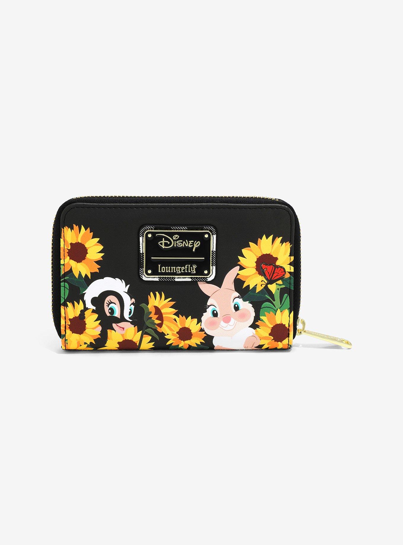 Loungefly Bambi and Thumper Sunflower Wallet, , alternate