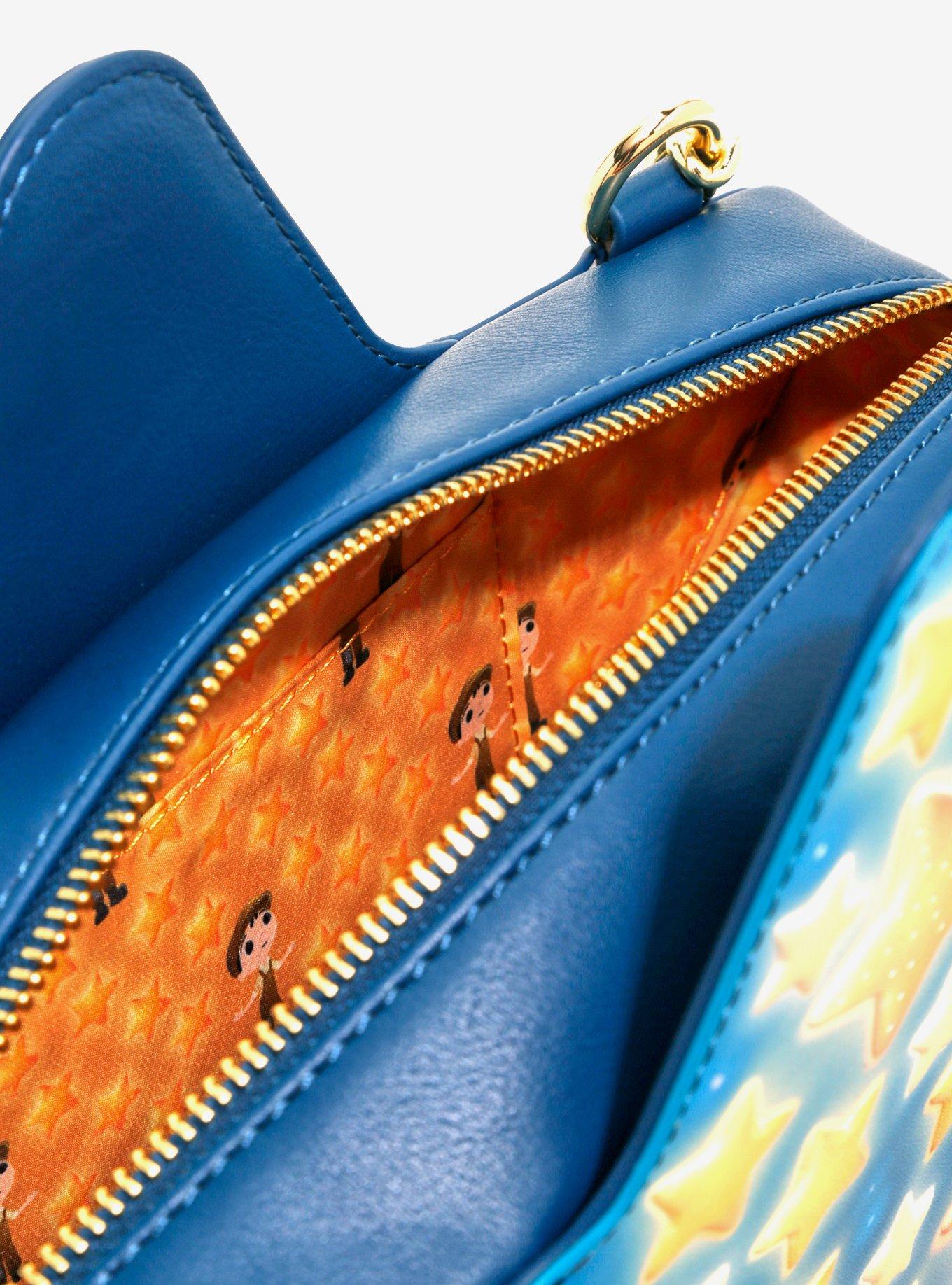 Loungefly Disney Pixar La Luna Stars Figural Glow-in-the-Dark Light-Up Crossbody Bag, , alternate