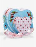 Loungefly Strawberry Shortcake Heart Crossbody Bag, , alternate