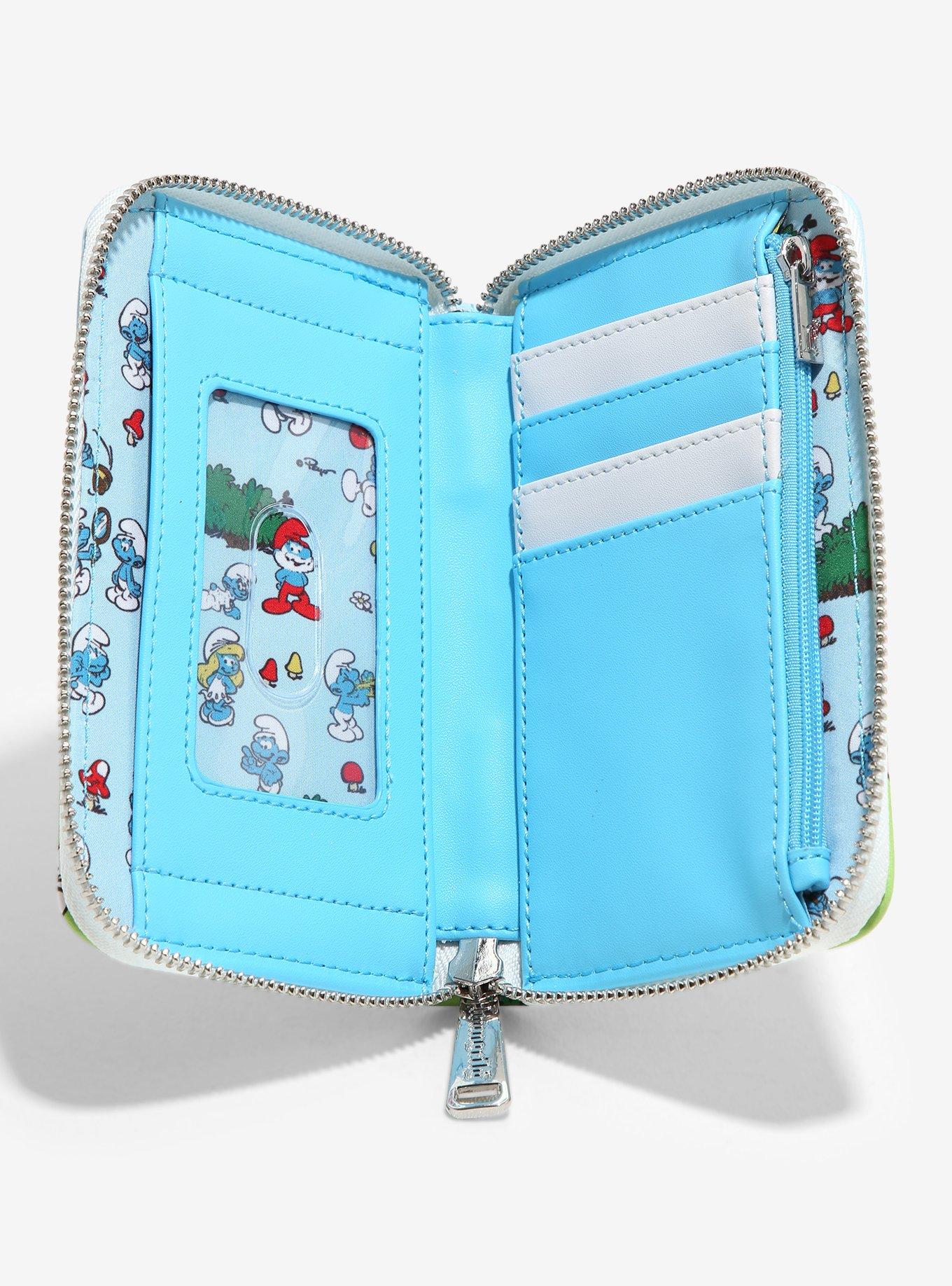 Loungefly Smurfs Smurfette Zippered Wallet, , alternate