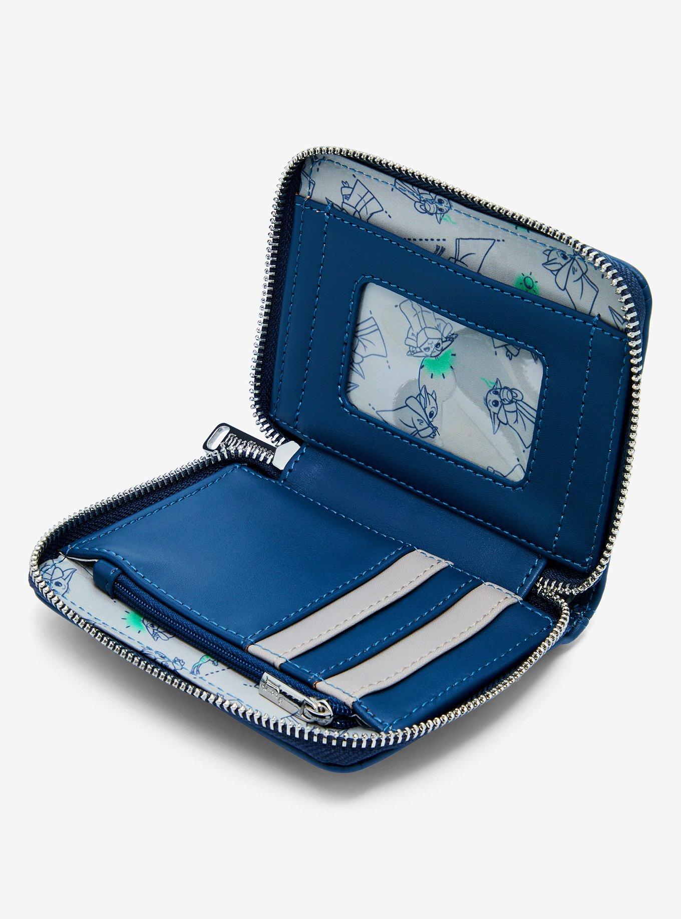 Loungefly Star Wars The Mandalorian Ahsoka and Grogu Zip Wallet, , alternate