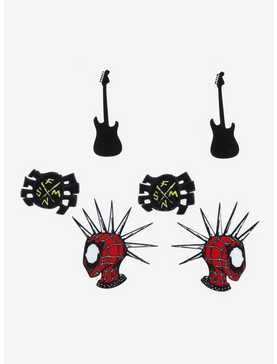 Marvel Spider-Man: Across The Spider-Verse Spider-Punk Stud Earring Set, , hi-res