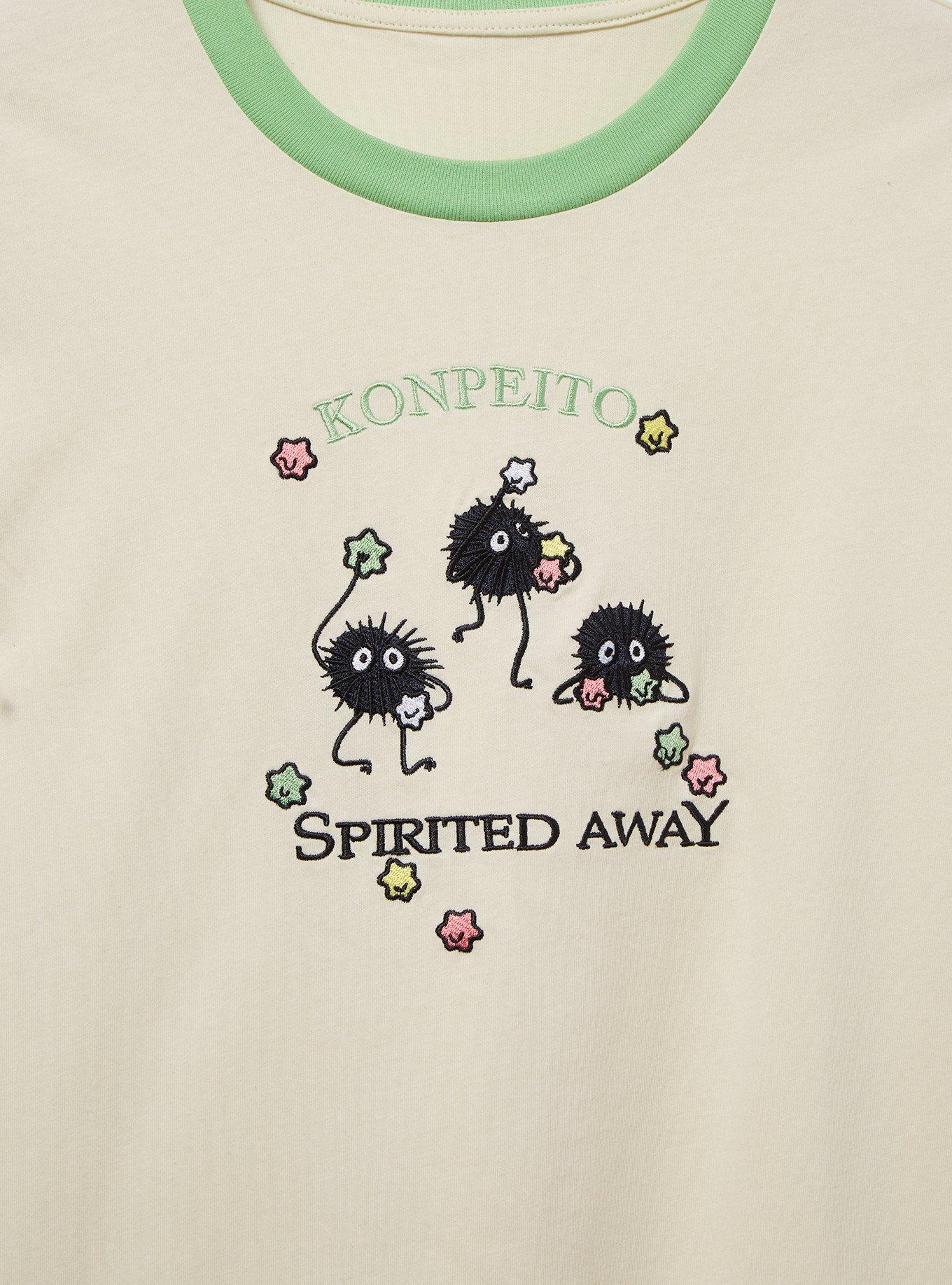 Her Universe Studio Ghibli Spirited Away Soot Sprites Women's Ringer T-Shirt - BoxLunch Exclusive