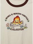 Her Universe Studio Ghibli Howl's Moving Castle Calcifer Women's Ringer T-Shirt - BoxLunch Exclusive, , alternate