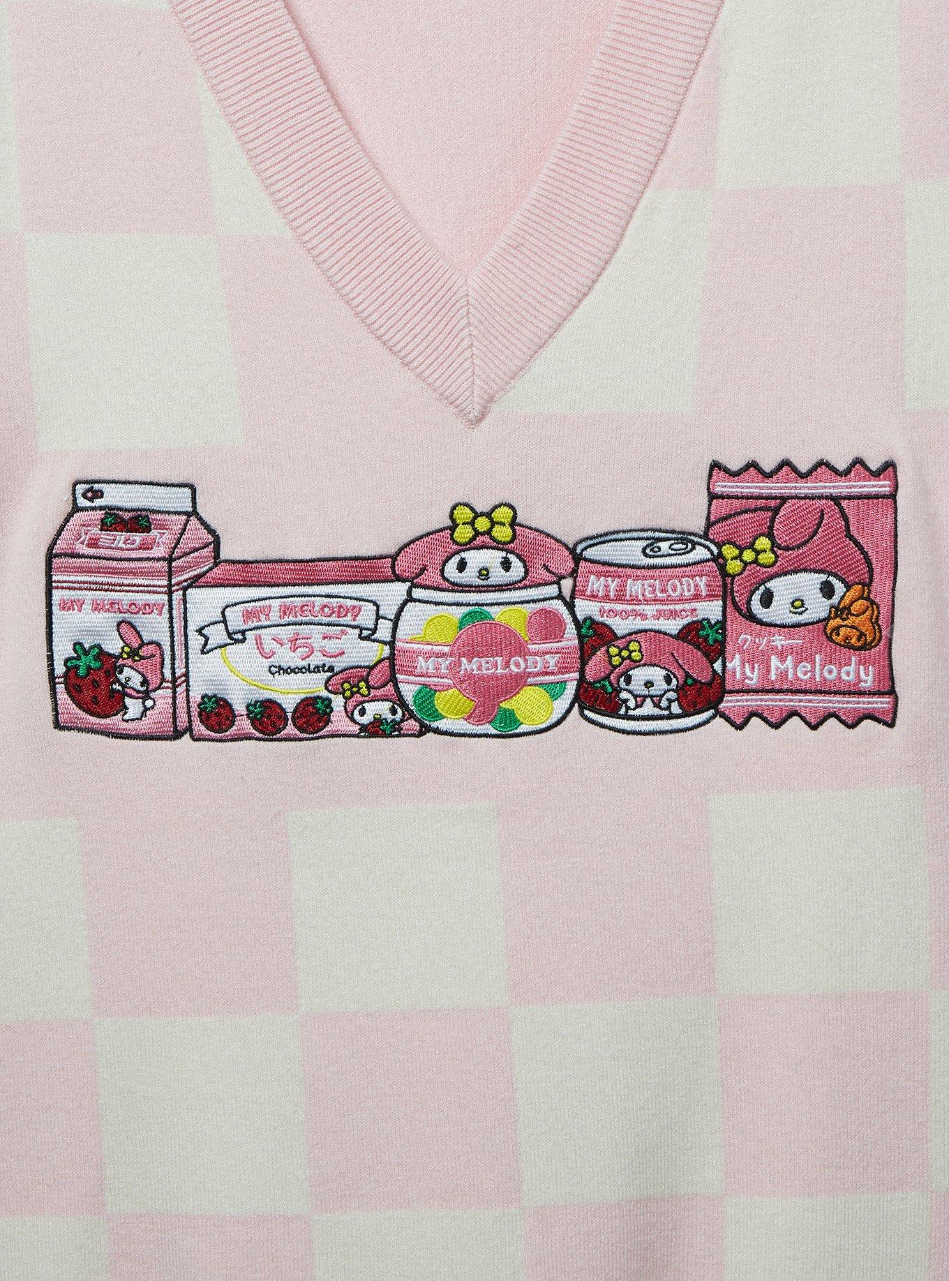 Sanrio My Melody Kawaii Mart Women's Plus Size Vest — BoxLunch Exclusive, , alternate