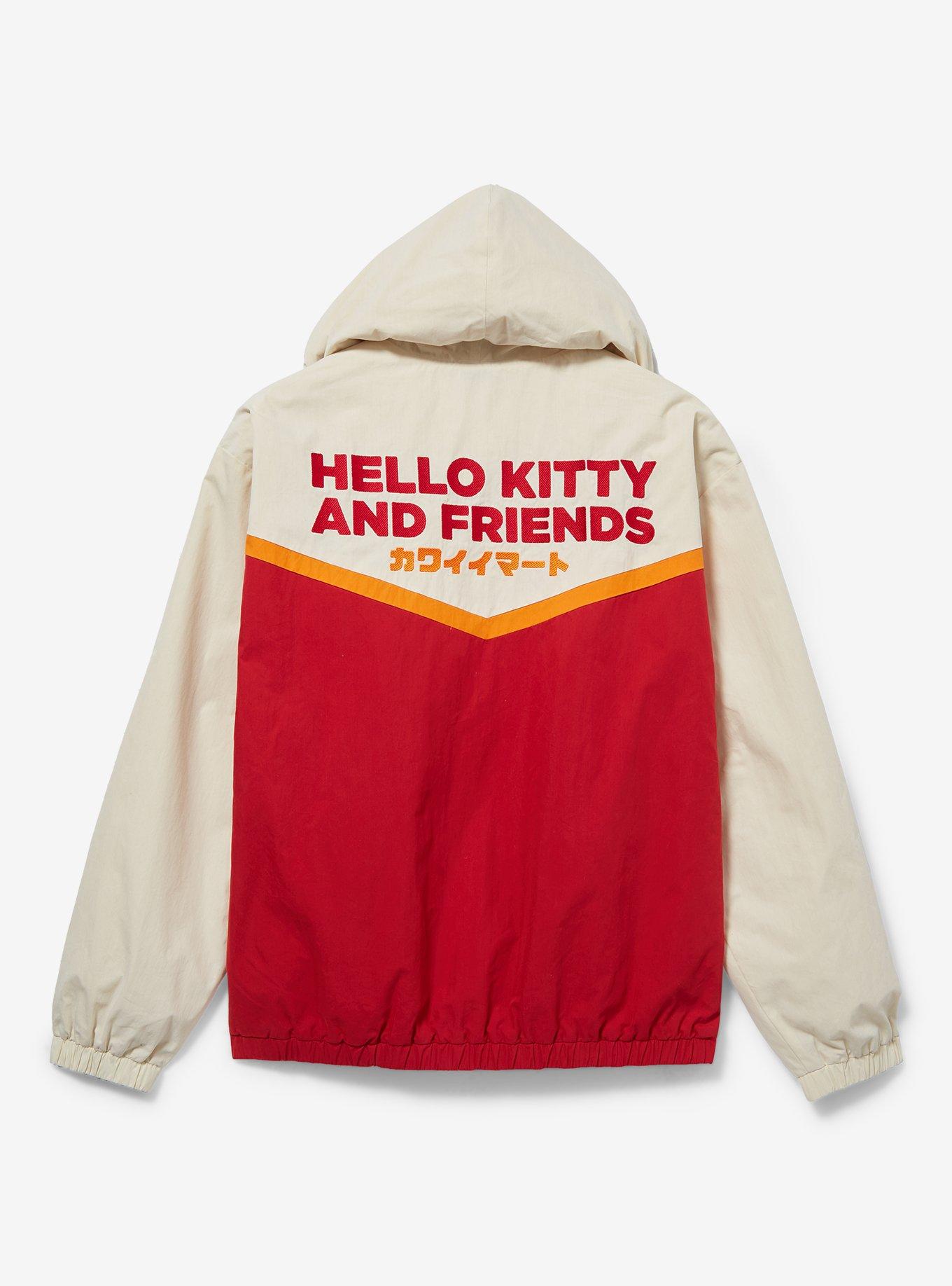 Sanrio Hello Kitty and Friends Kawaii Mart Windbreaker — BoxLunch Exclusive, , hi-res