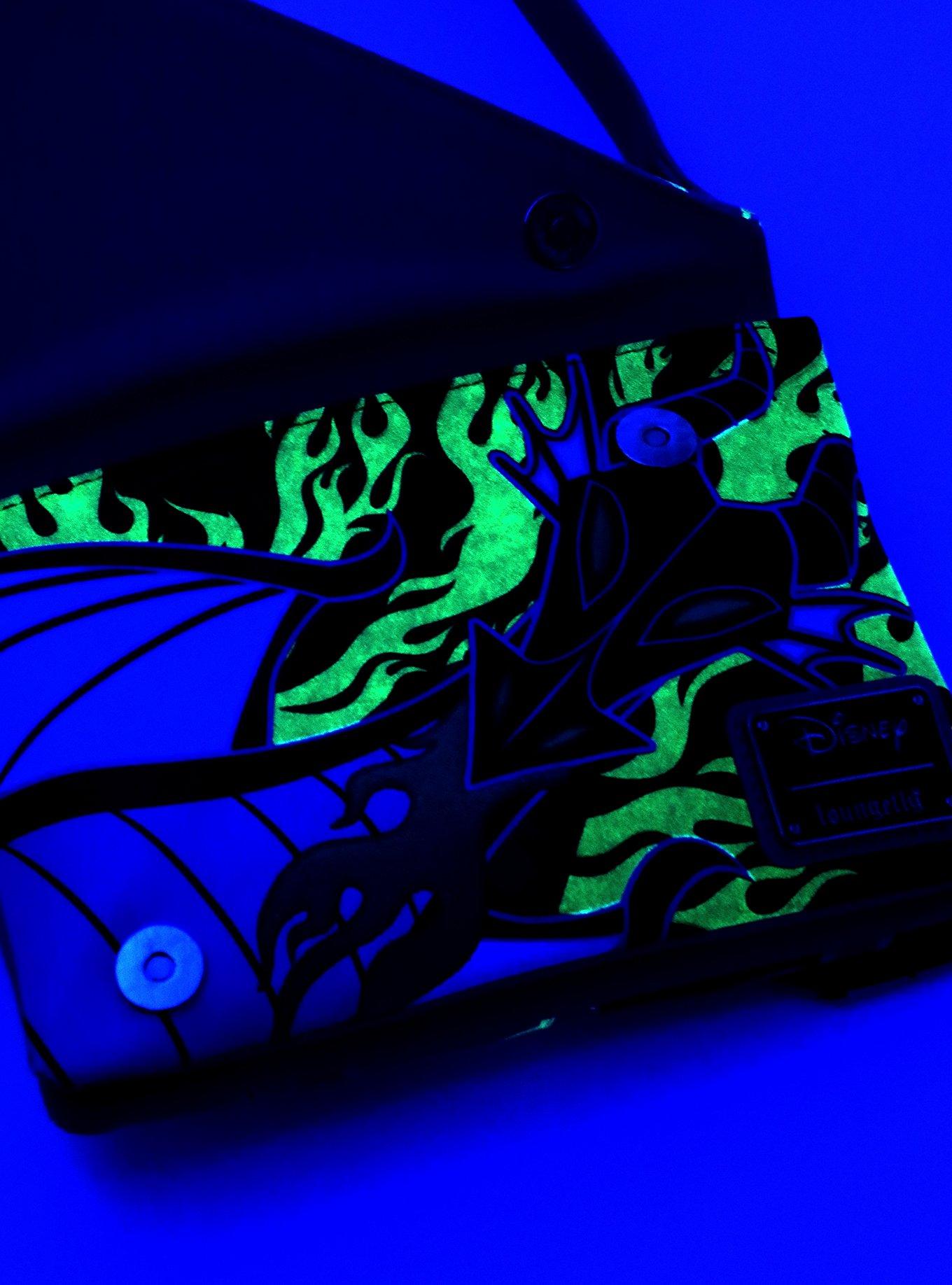 Loungefly Sleeping Beauty Maleficent Dragon Split Crossbody Bag &mdash;&nbsp;BoxLunch Exclusive, , alternate