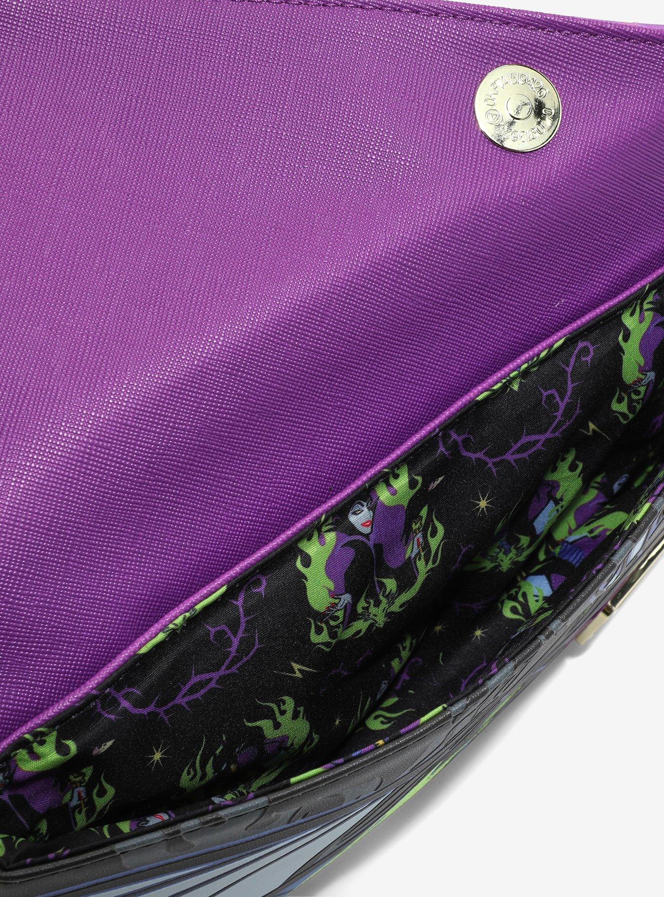 Loungefly Sleeping Beauty Maleficent Dragon Split Crossbody Bag &mdash;&nbsp;BoxLunch Exclusive, , alternate