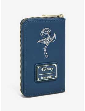 Loungefly Disney Beauty and the Beast Stained Glass Rose Wallet - BoxLunch Exclusive, , hi-res