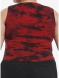 Supernatural Winchester Brothers Tie-Dye Girls Crop Muscle Tank Top Plus Size, MULTI, alternate