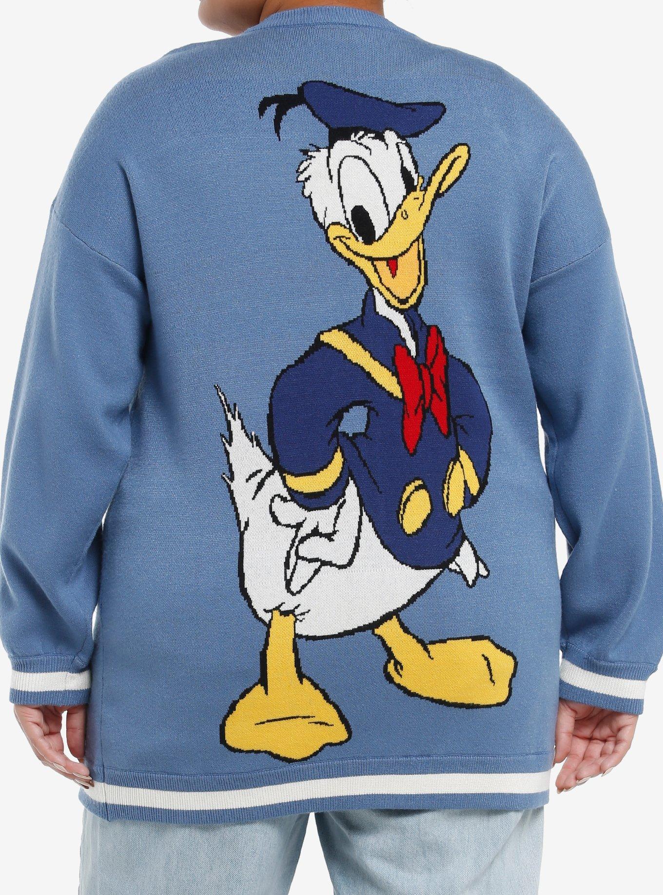 Her Universe Disney Donald Duck Girls Cardigan Plus Size, MULTI, alternate