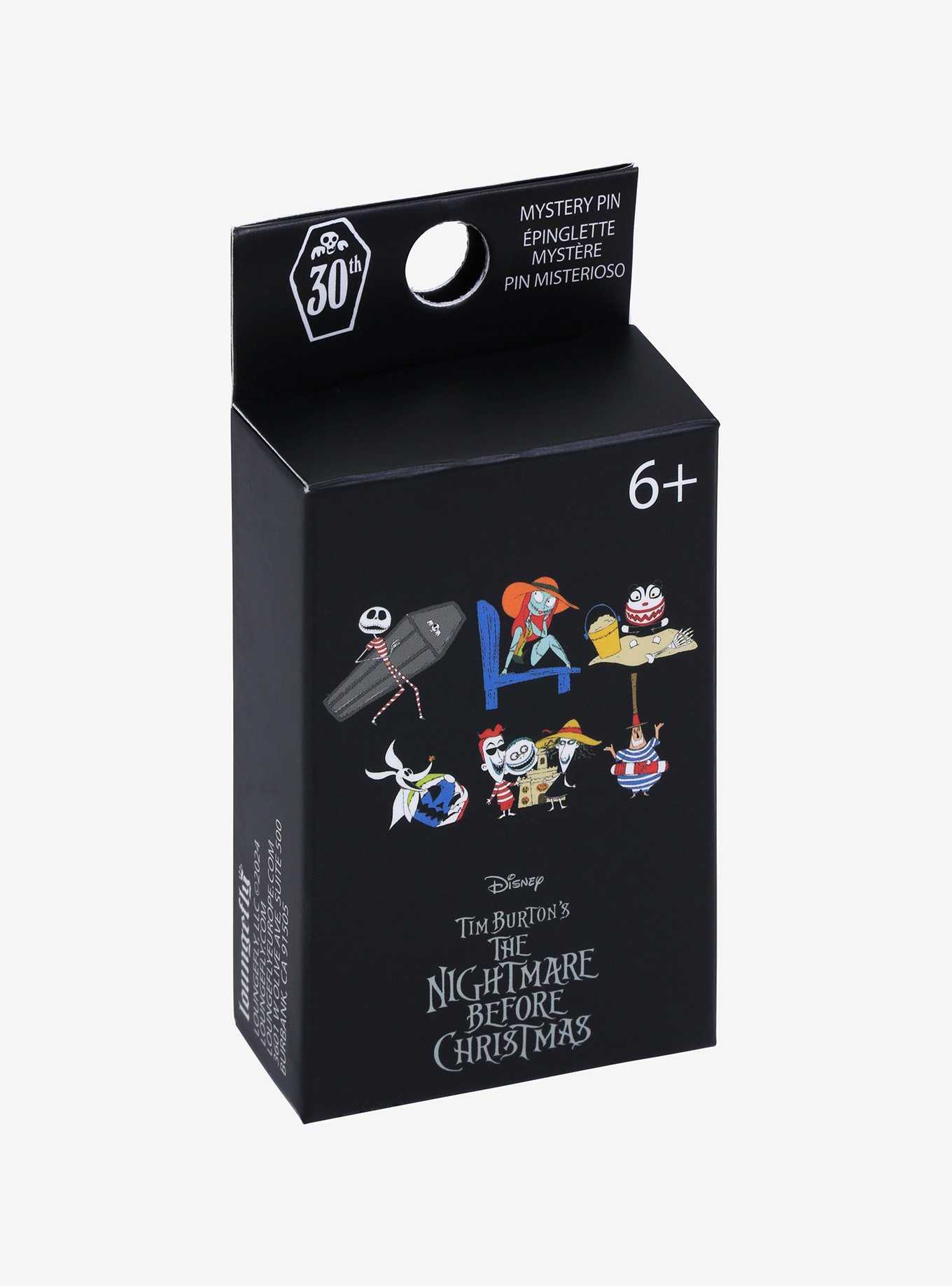 Loungefly The Nightmare Before Christmas Beach Blind Box Enamel Pin, , hi-res