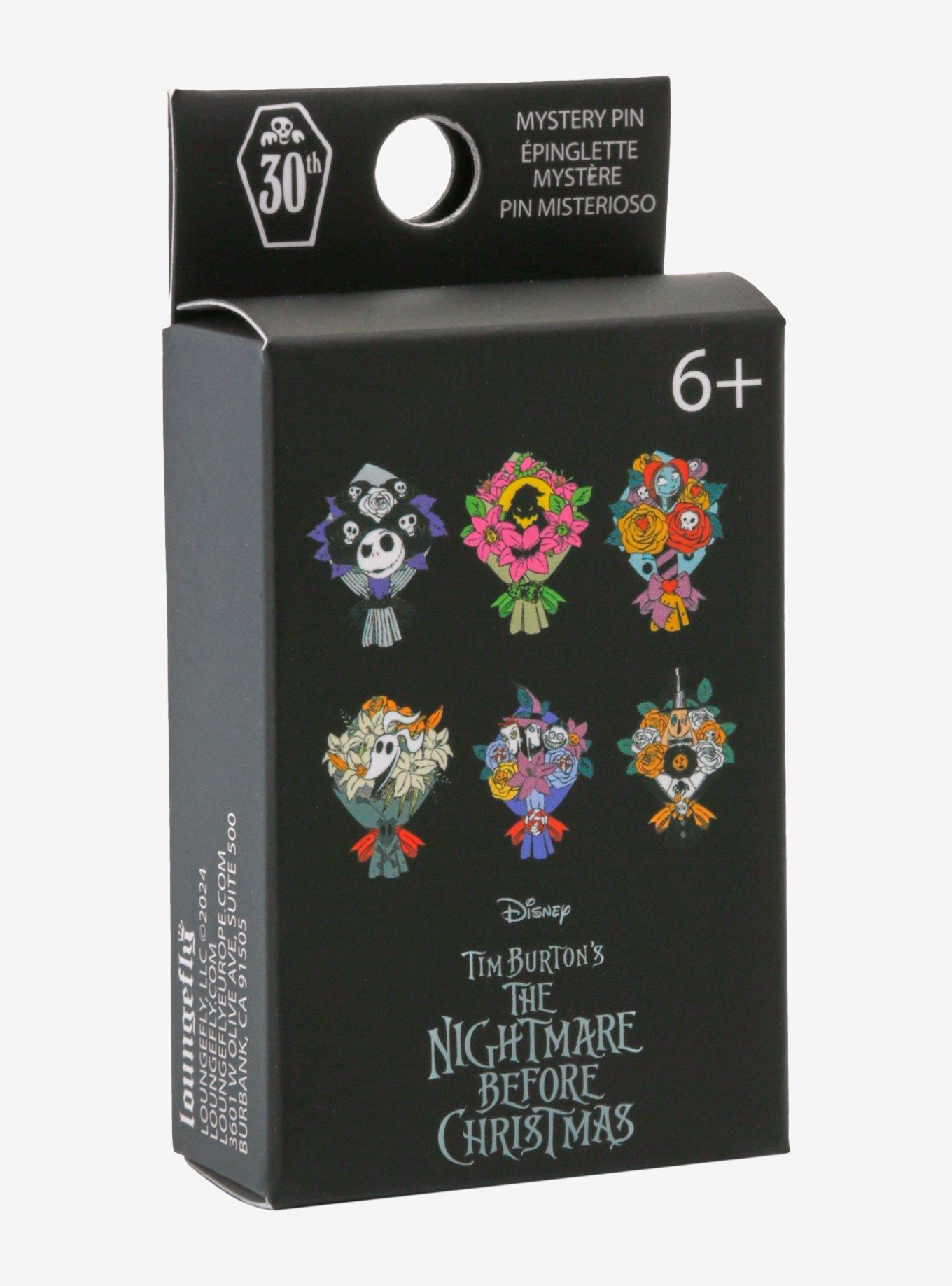 Loungefly The Nightmare Before Christmas Bouquet Blind Box Enamel Pin, , hi-res