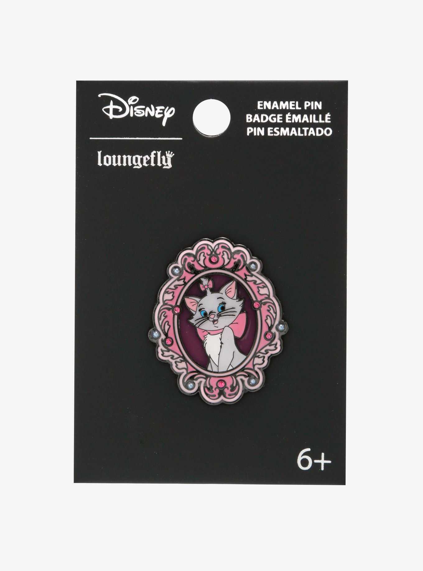 Loungefly Disney The Aristocats Marie Cameo Enamel Pin, , hi-res
