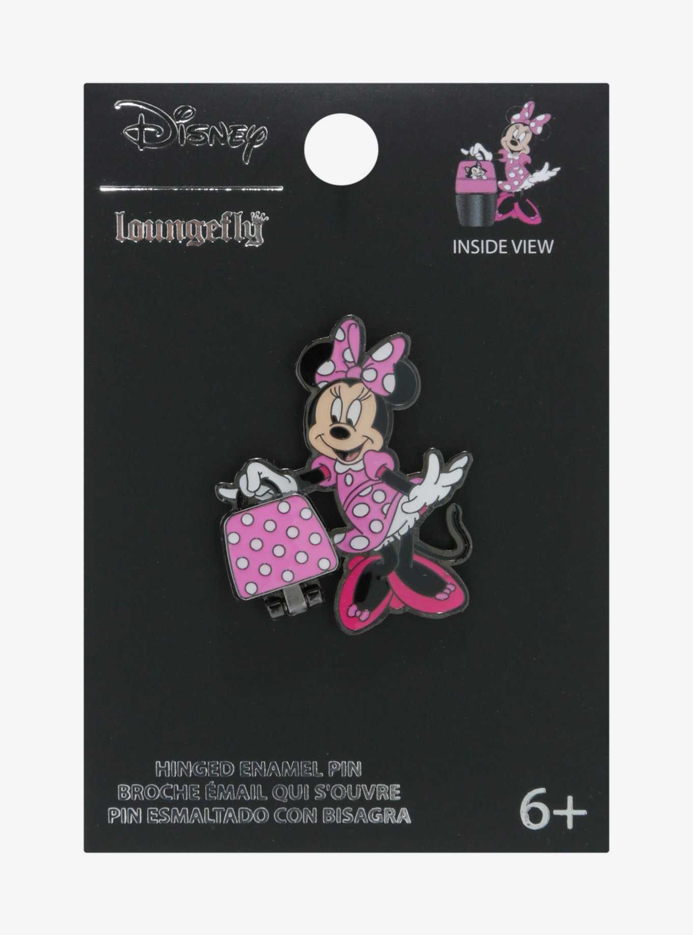 Loungefly Disney Minnie Mouse Purse Hinged Enamel Pin, , hi-res