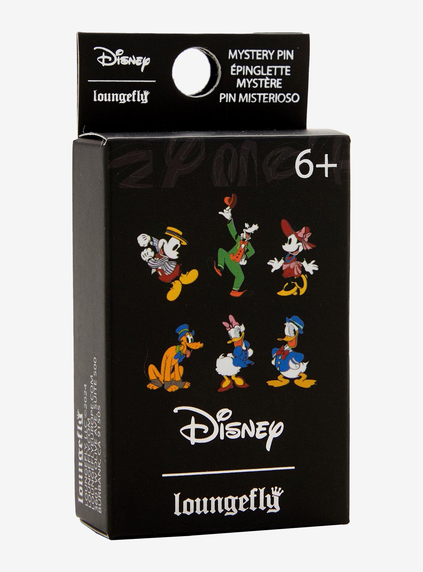 Loungefly Disney Dapper Character Blind Box Enamel Pin, , alternate