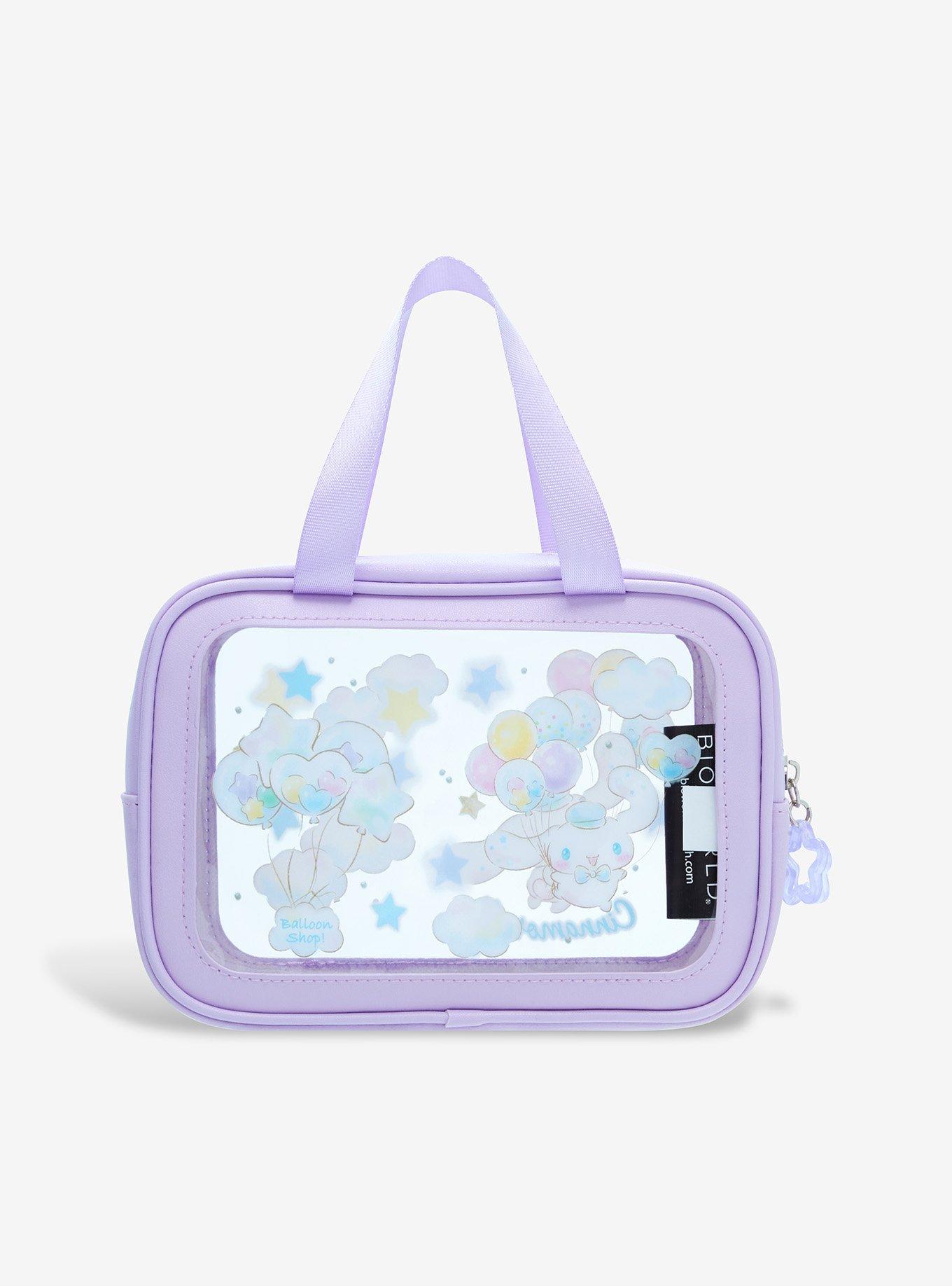 Cinnamoroll Balloon Clear Makeup Bag, , alternate