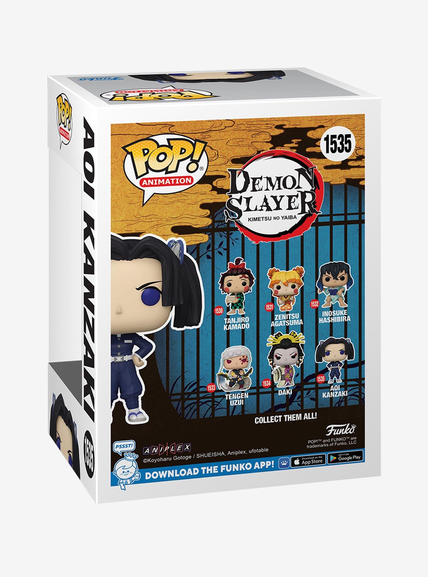 Funko Pop! Animation Demon Slayer: Kimetsu no Yaiba Aoi Kanzaki Vinyl Figure, , alternate