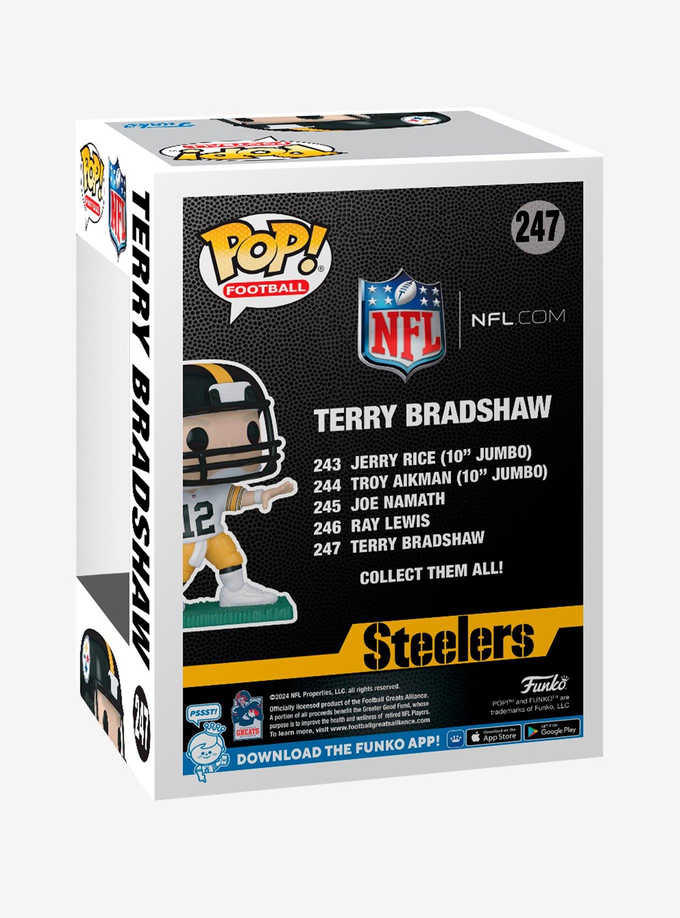 Funko Pop! Football Pittsburgh Steelers Terry Bradshaw Vinyl Figure, , alternate