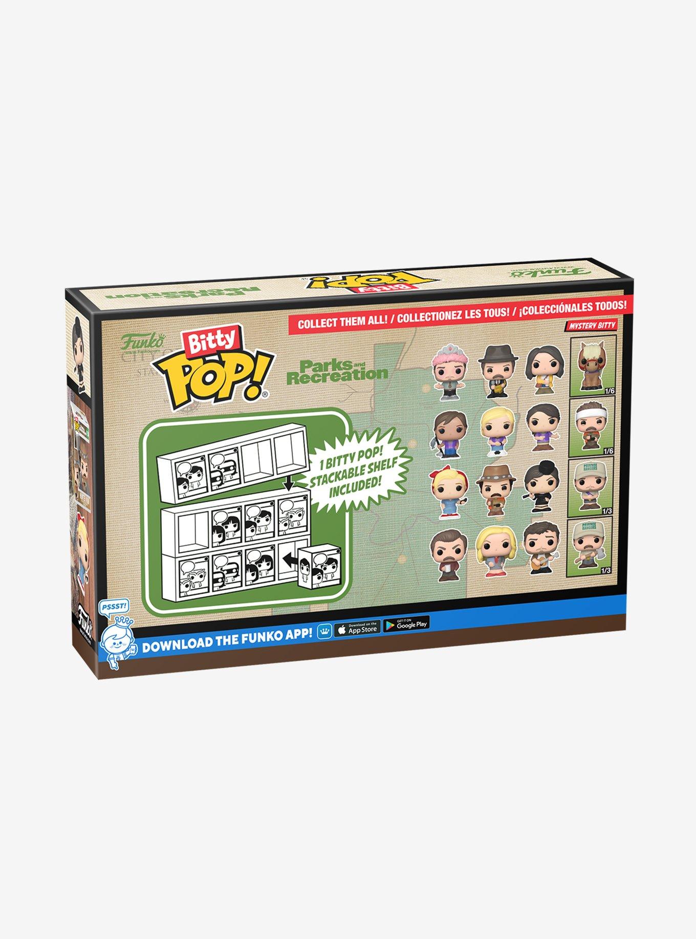 Funko Bitty Pop! Parks and Recreation Andy, Duke Silver, April Blind Box Mini Vinyl Figure Set, , hi-res