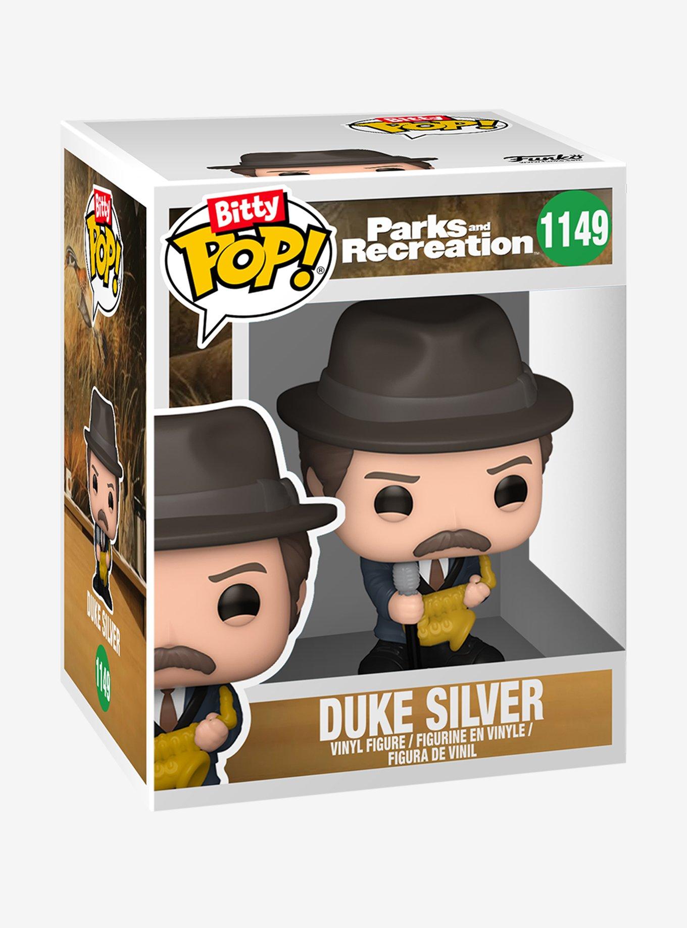 Funko Bitty Pop! Parks and Recreation Andy, Duke Silver, April Blind Box Mini Vinyl Figure Set, , alternate