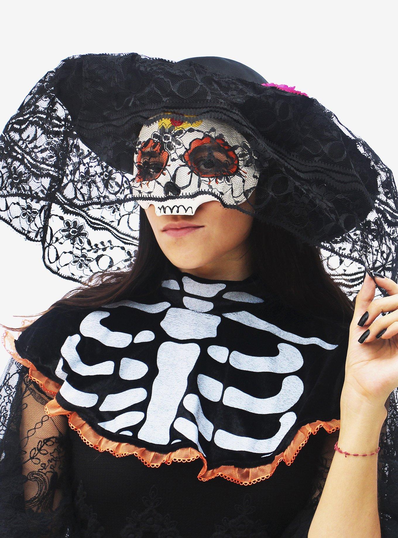 Miss Catrina Night Costume, , alternate