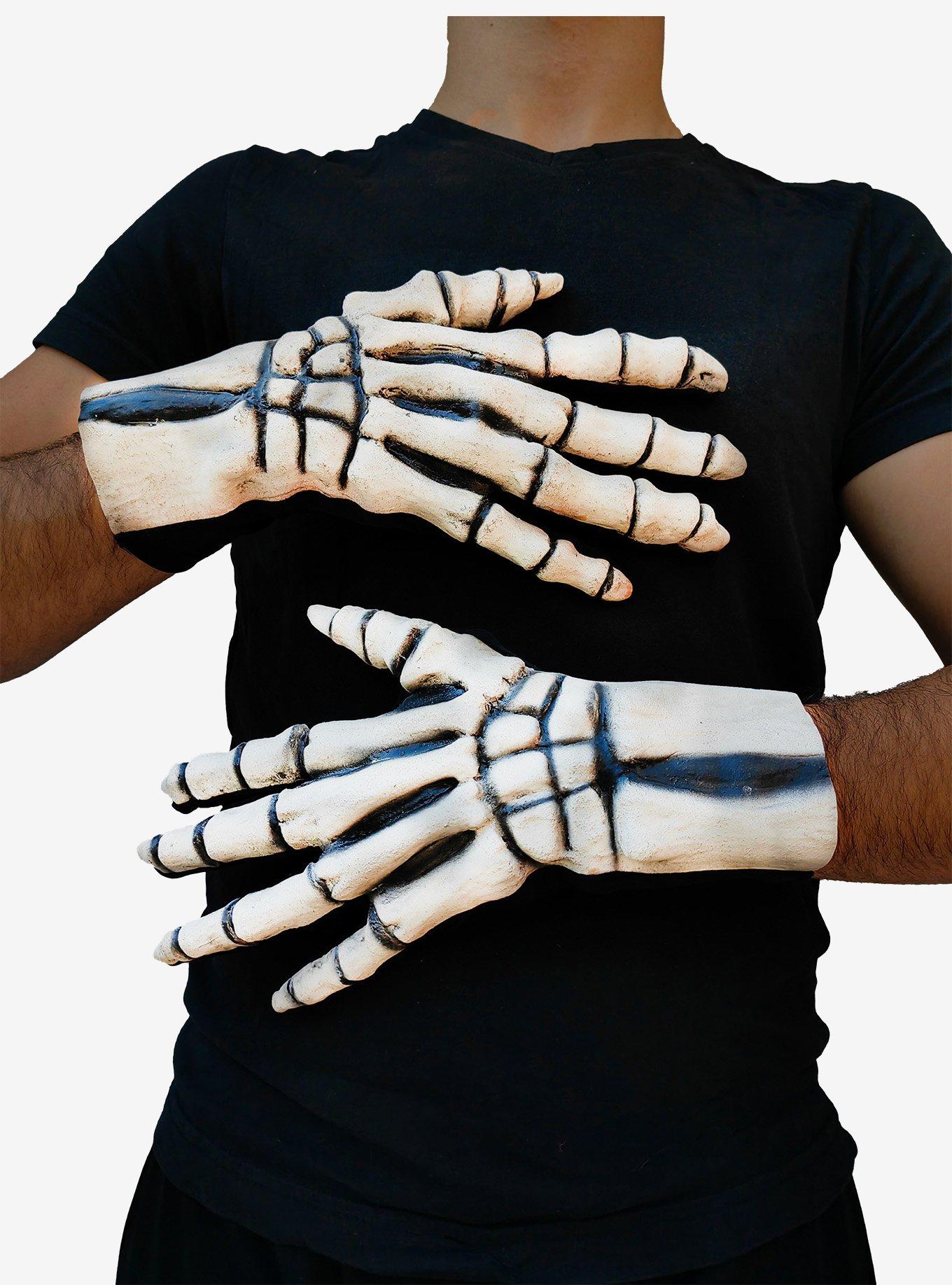 Skeleton Large Costume Glove, , alternate