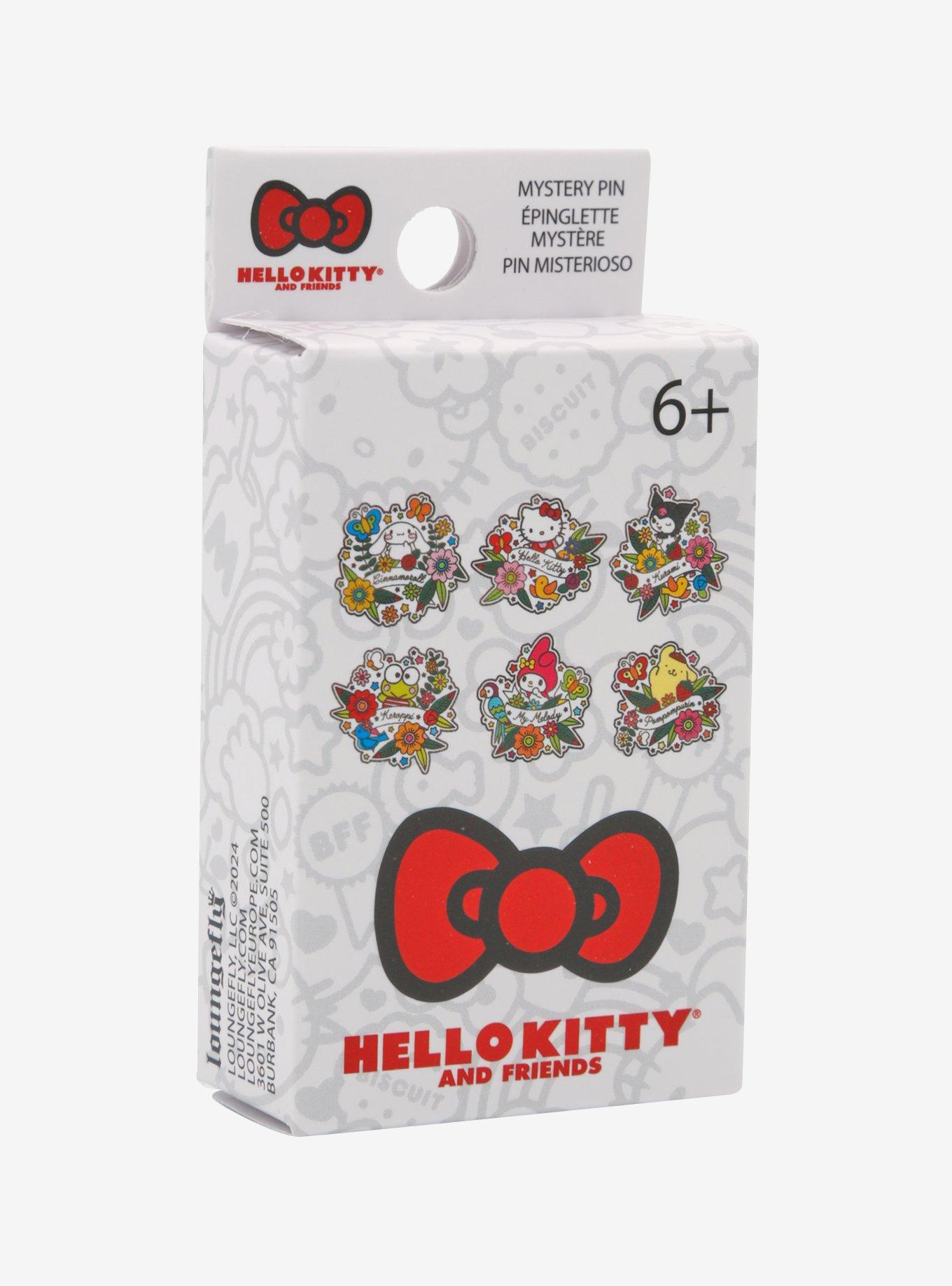 Loungefly Hello Kitty And Friends Tattoo Blind Box Enamel Pin, , alternate