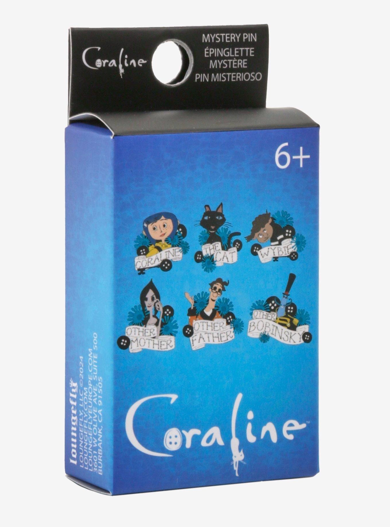 Loungefly Coraline Tattoo Blind Box Enamel Pin, , alternate