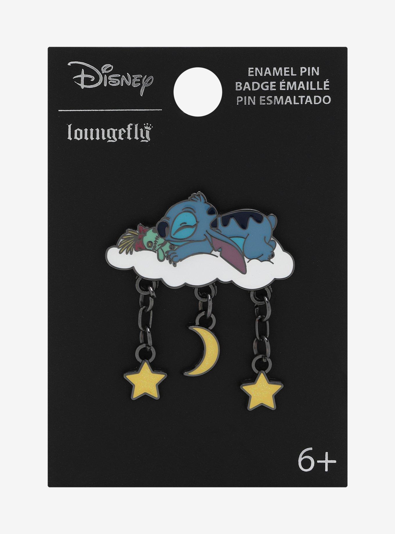 Loungefly Disney Lilo & Stitch Cloud Nap Enamel Pin, , alternate