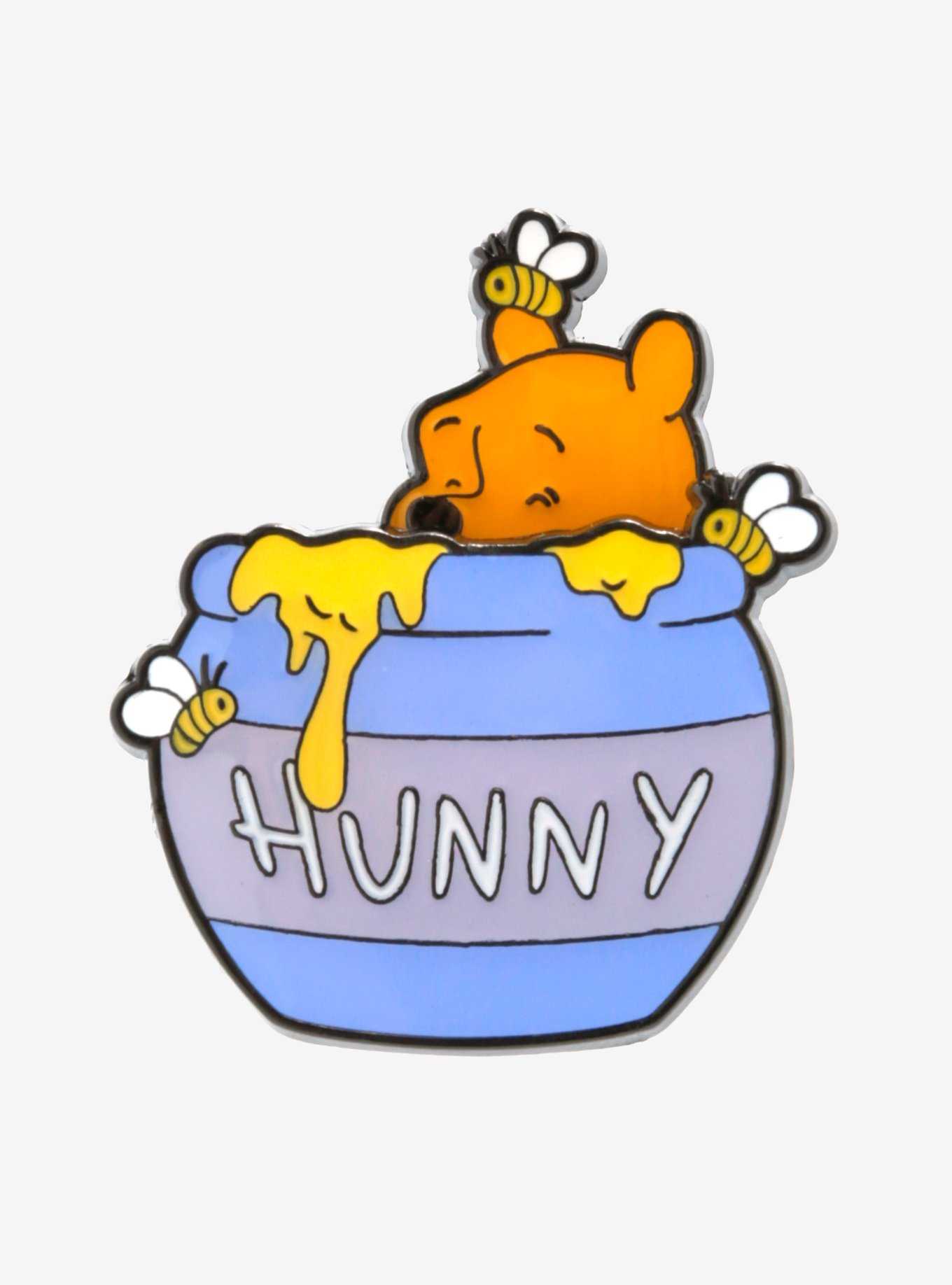 Loungefly Disney Winnie The Pooh Hunny Sliding Enamel Pin, , hi-res
